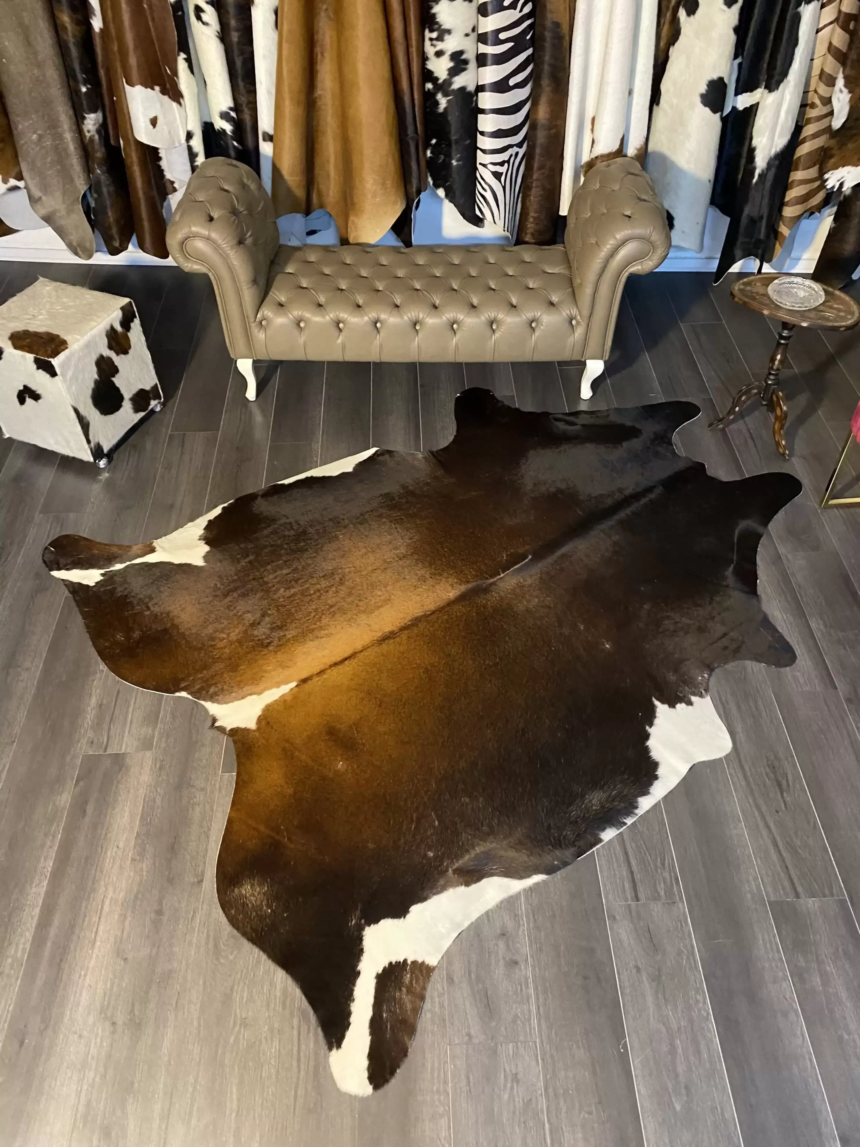 HAKİKİ DERİ DANA POSTU MIX KAHVE 200 x 235 - 1001000139