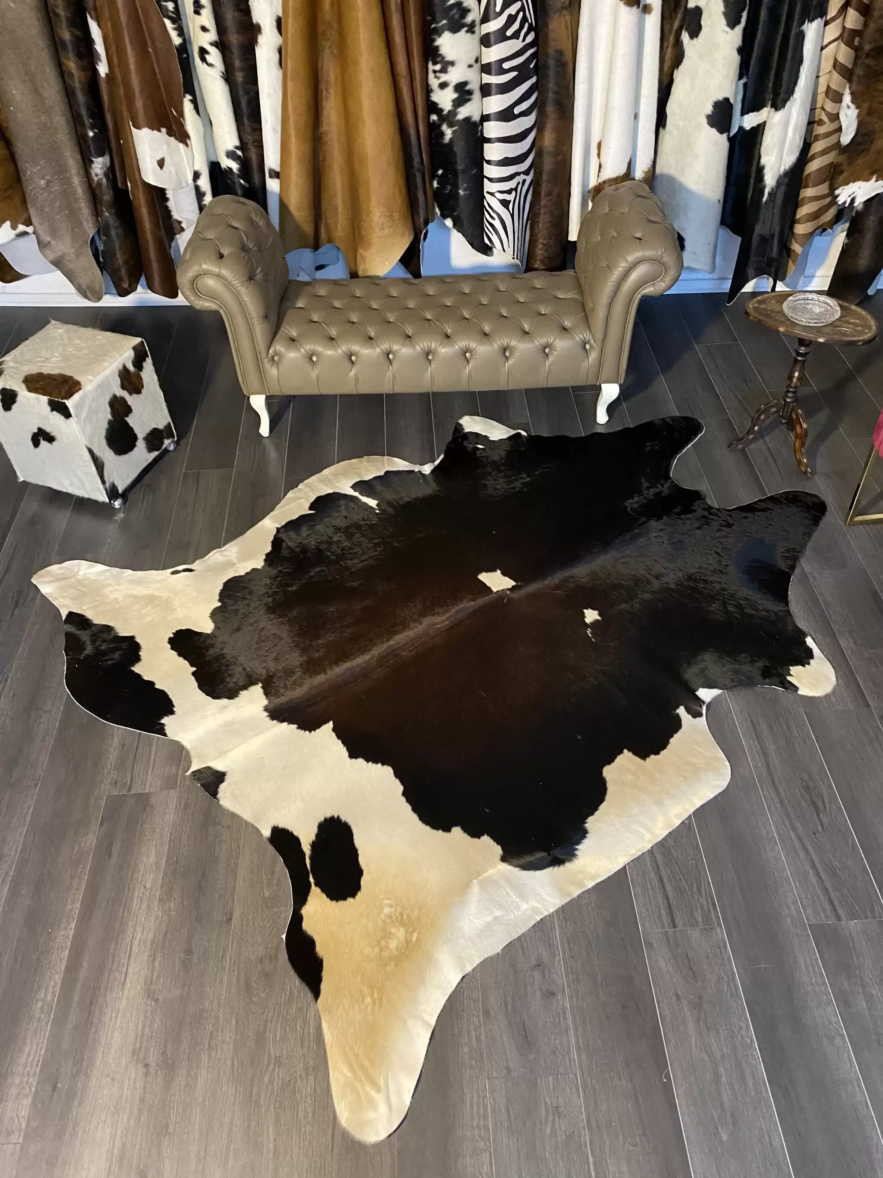 HAKİKİ DERİ DANA POSTU MIX KAHVE 205 x 240 - 1001000127