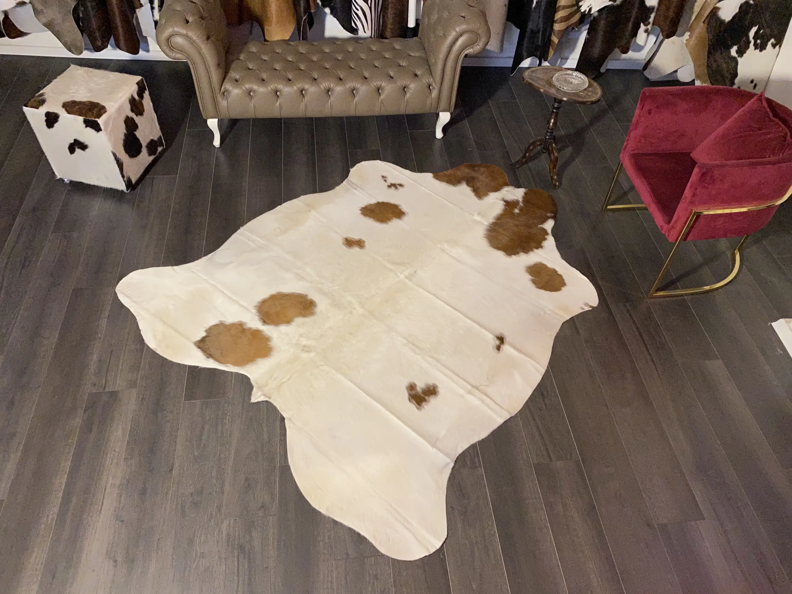 HAKİKİ DERİ DANA POSTU ÜÇ RENK 185 x 215 - 0901000038