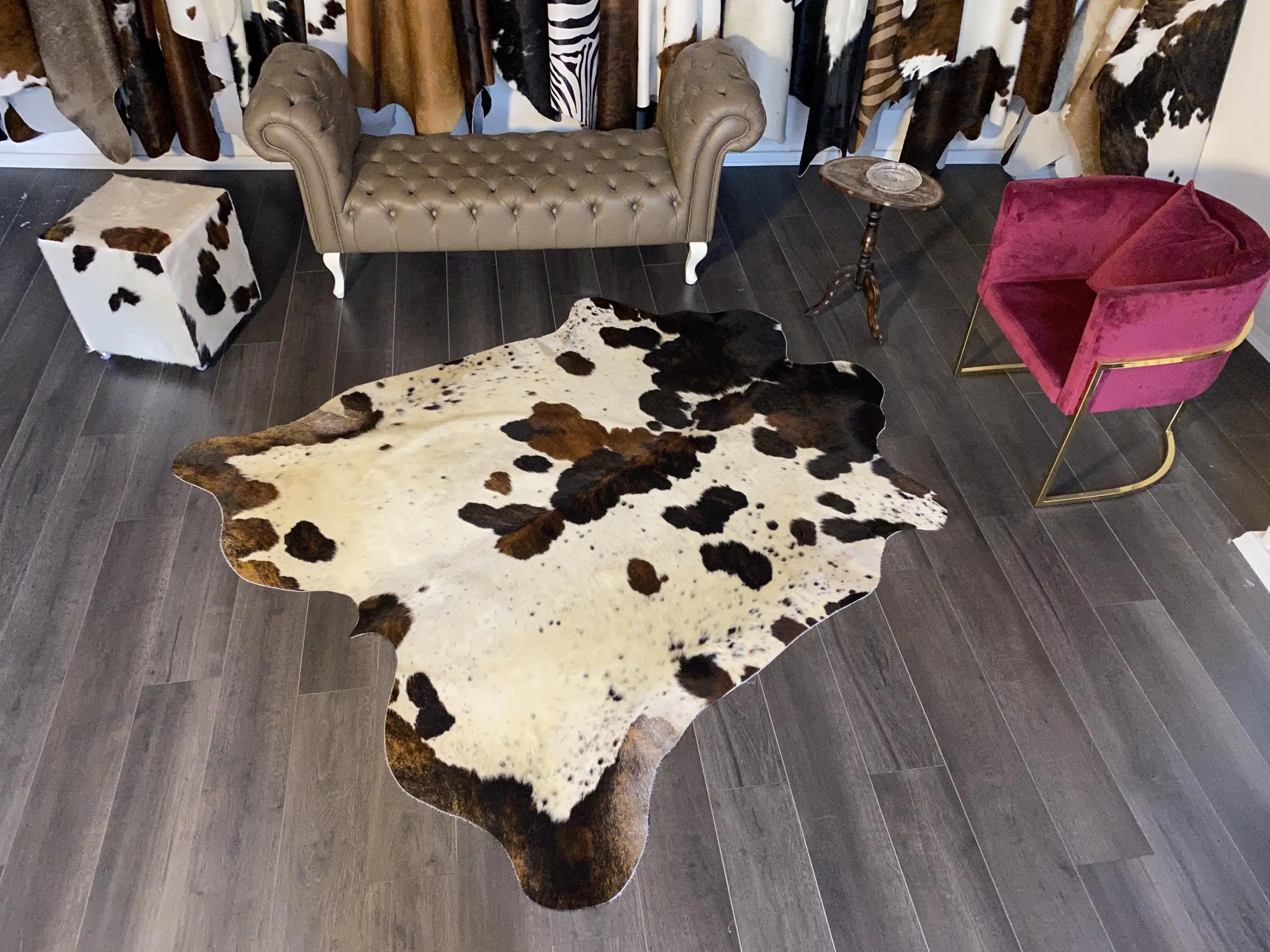 HAKİKİ DERİ DANA POSTU ÜÇ RENK 190 x 210 - 0901000088