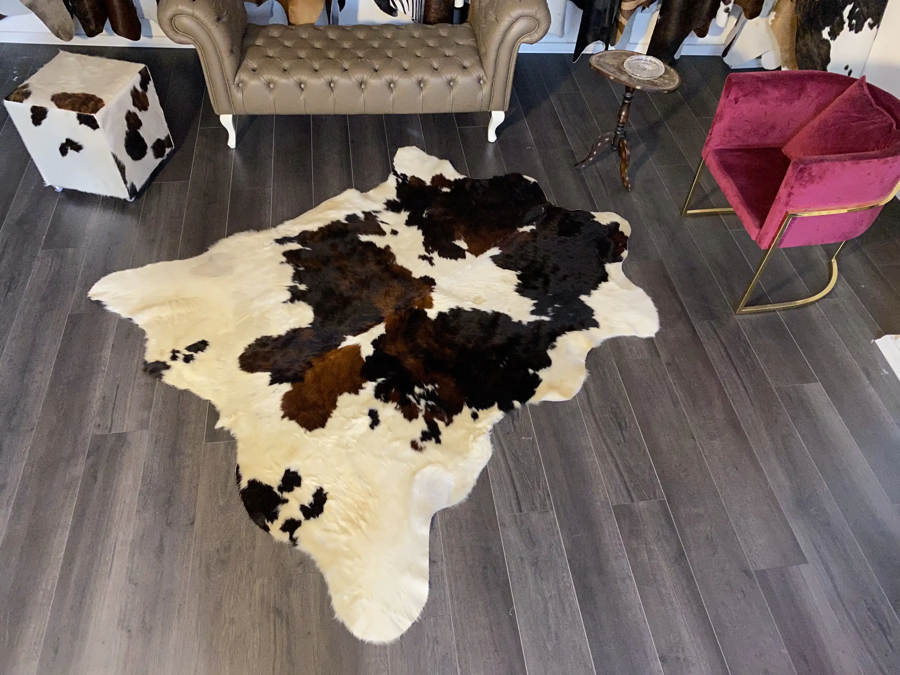 HAKİKİ DERİ DANA POSTU ÜÇ RENK 190 x 215 - 0901000082