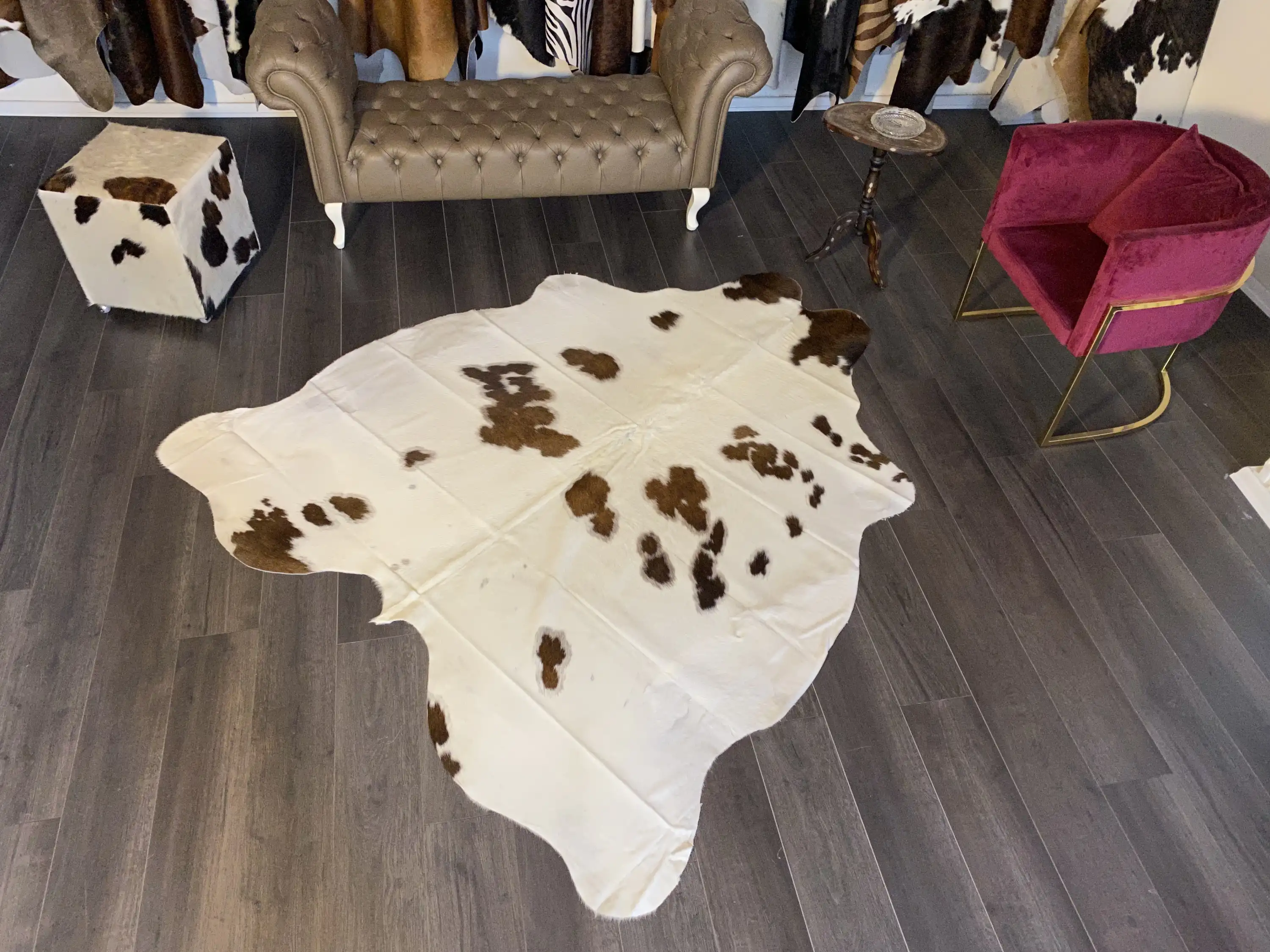 HAKİKİ DERİ DANA POSTU ÜÇ RENK 195 x 220 - 0901000101