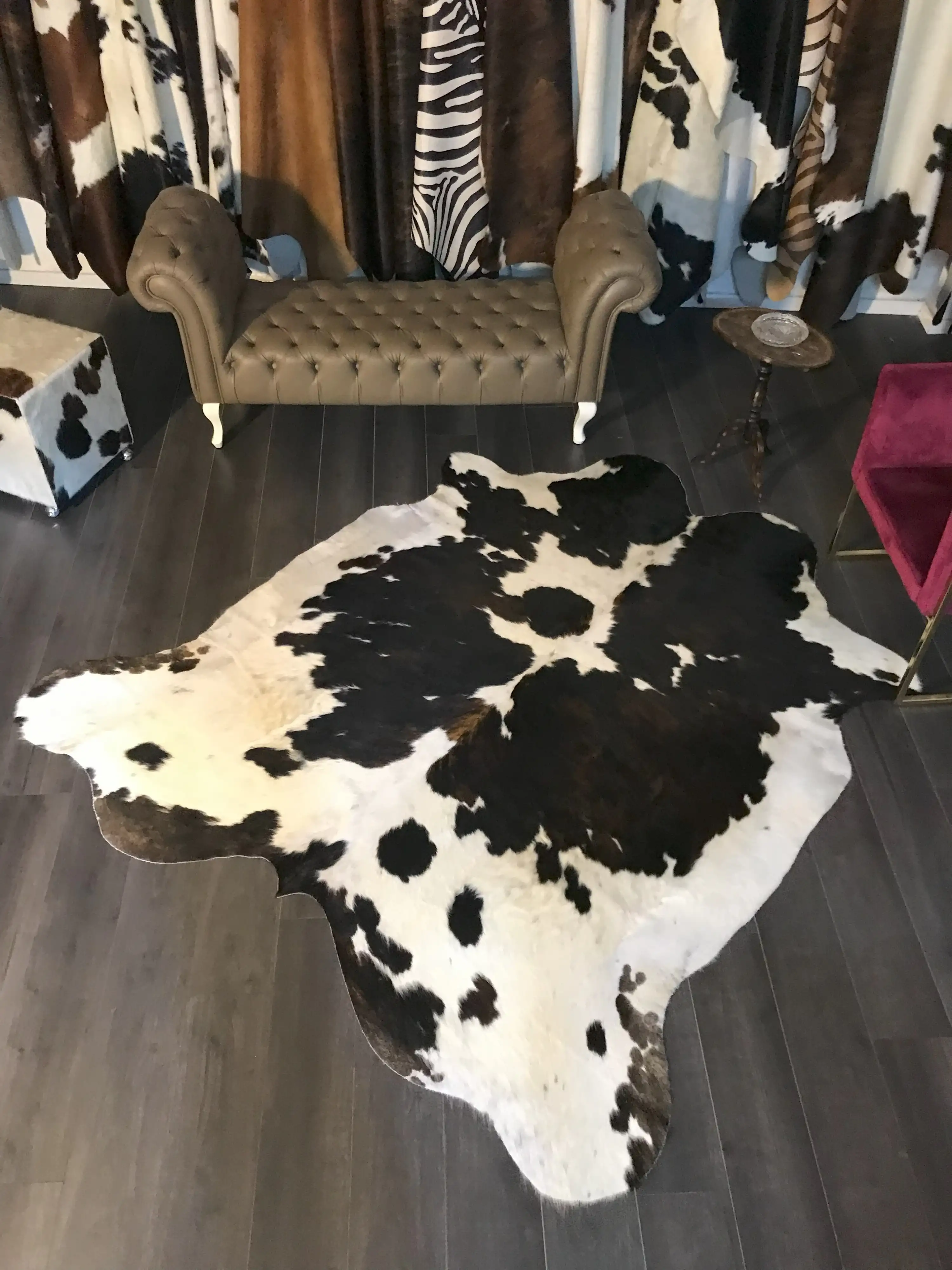 HAKİKİ DERİ DANA POSTU ÜÇ RENK 195 x 220 - 0901000138