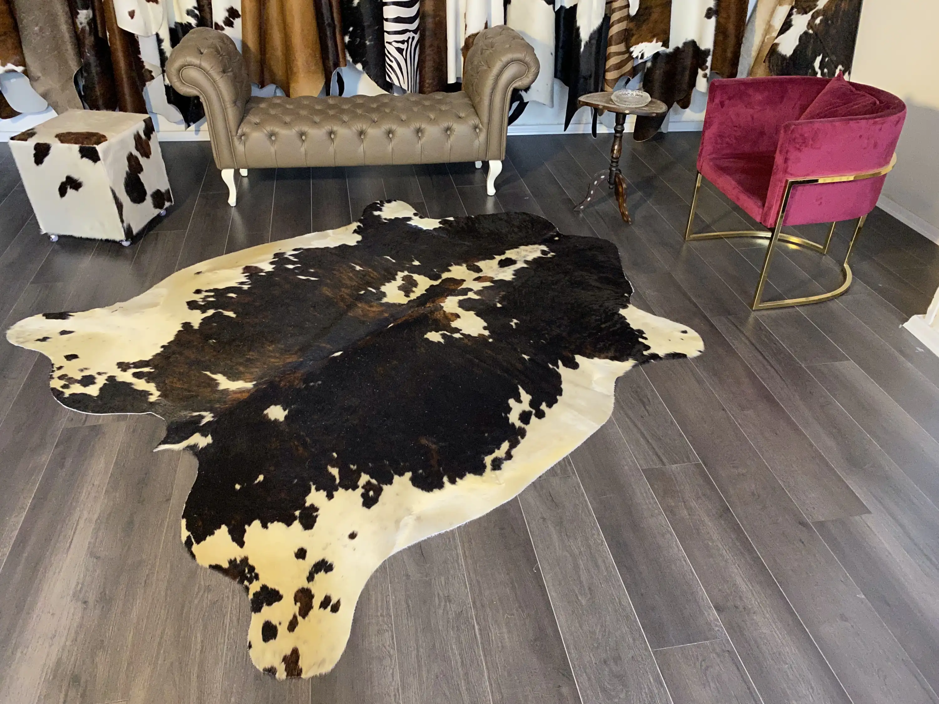 HAKİKİ DERİ DANA POSTU ÜÇ RENK 195 x 240 - 0901000106