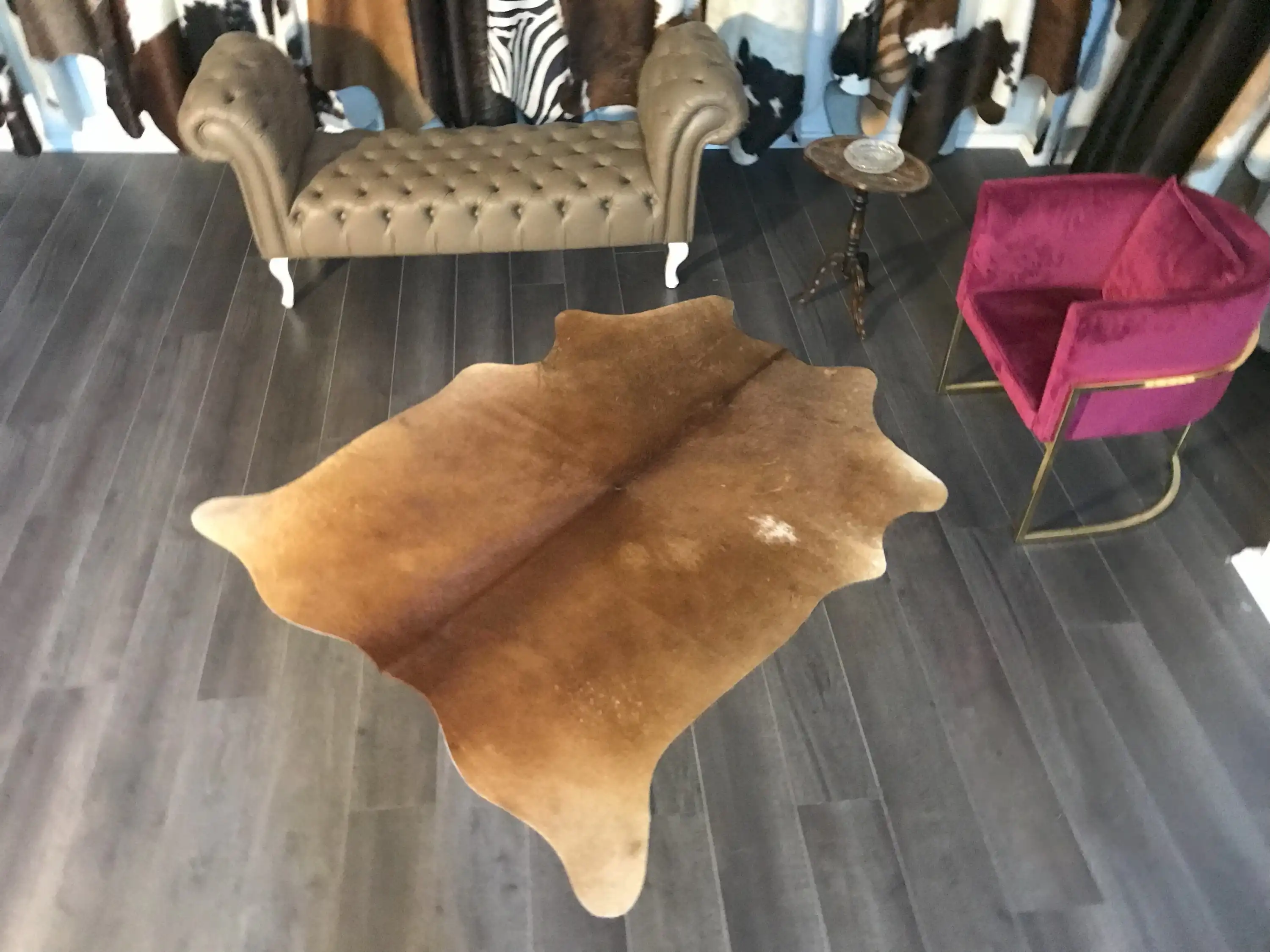 HAKİKİ DERİ DANA POSTU 3m2 ALTI 175 x 185 - 1501000017