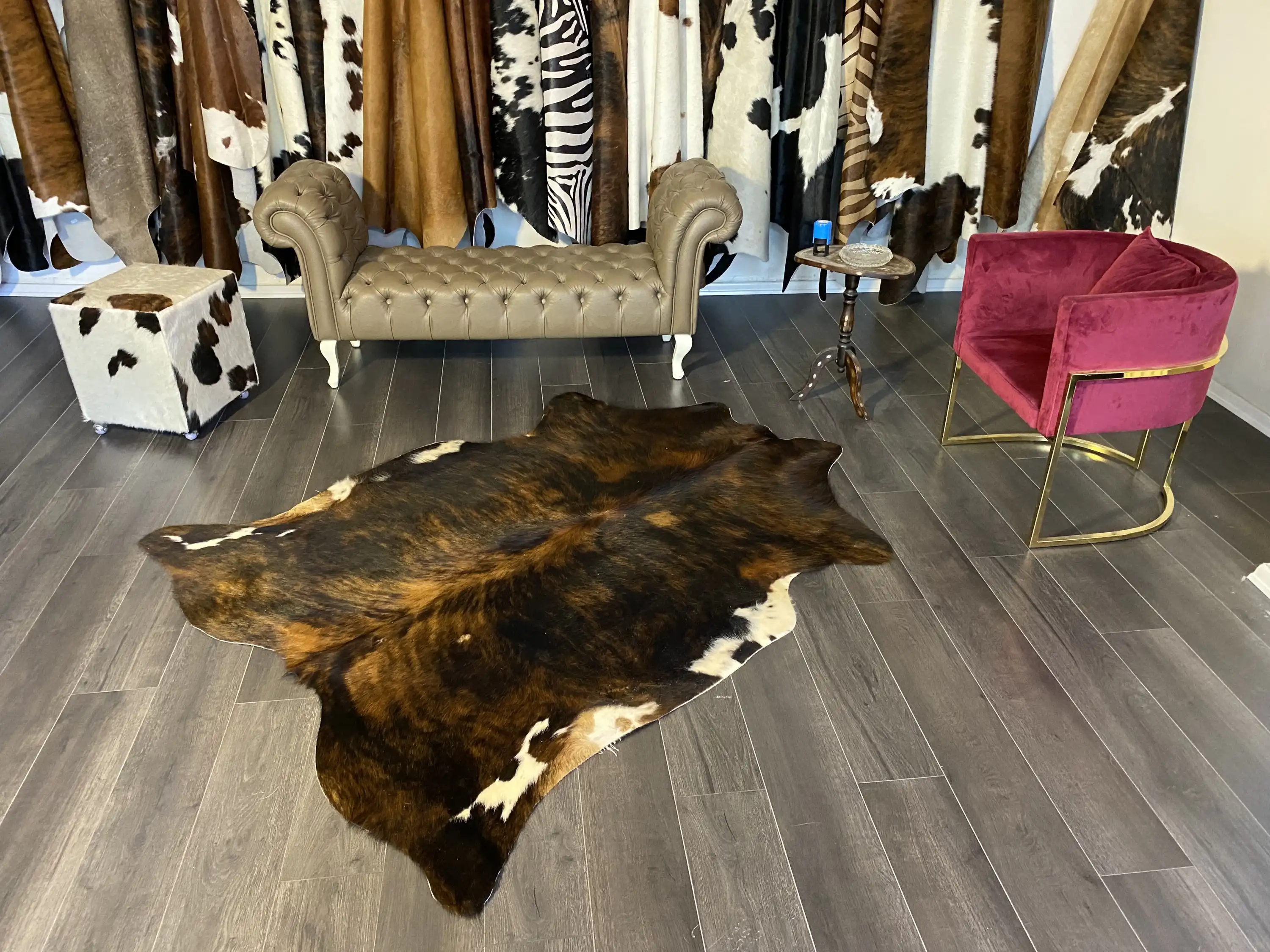 HAKİKİ DERİ DANA POSTU EGZOTİK 165 x 205 - 0401000253