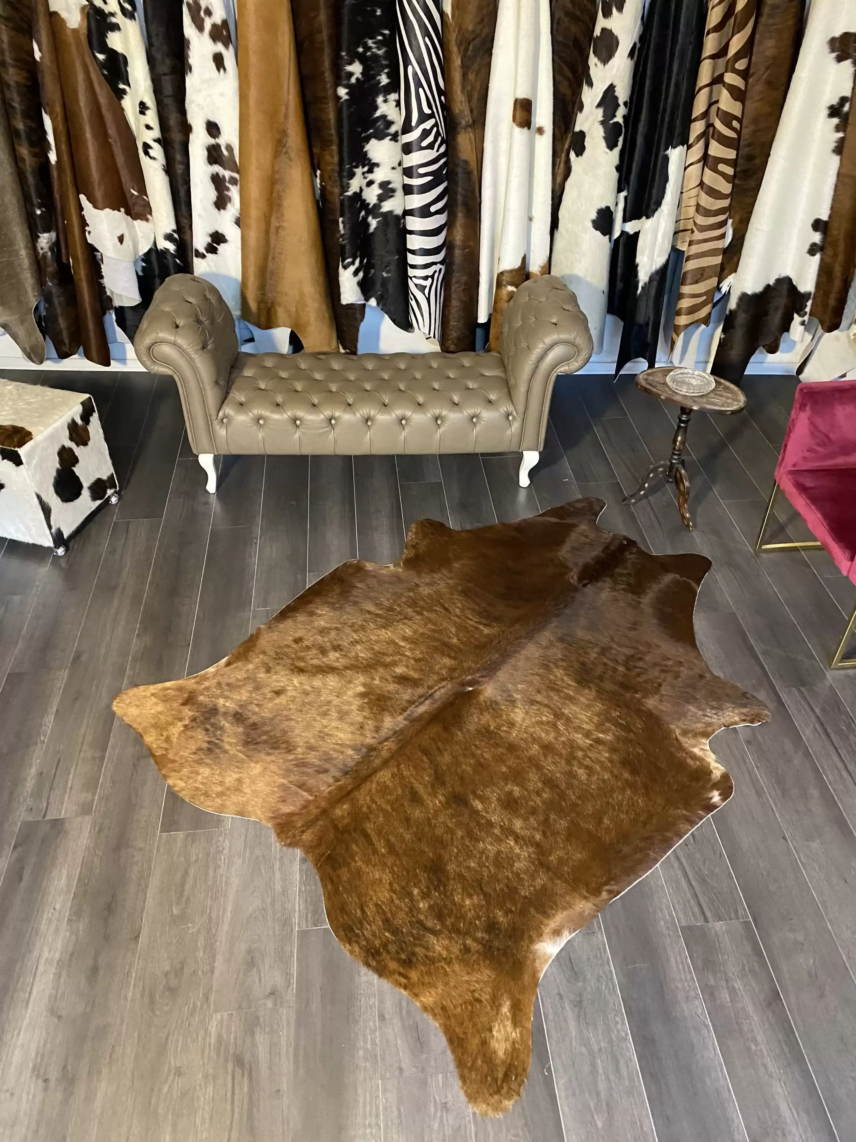 HAKİKİ DERİ DANA POSTU EGZOTİK 165 x 210 - 0401000203