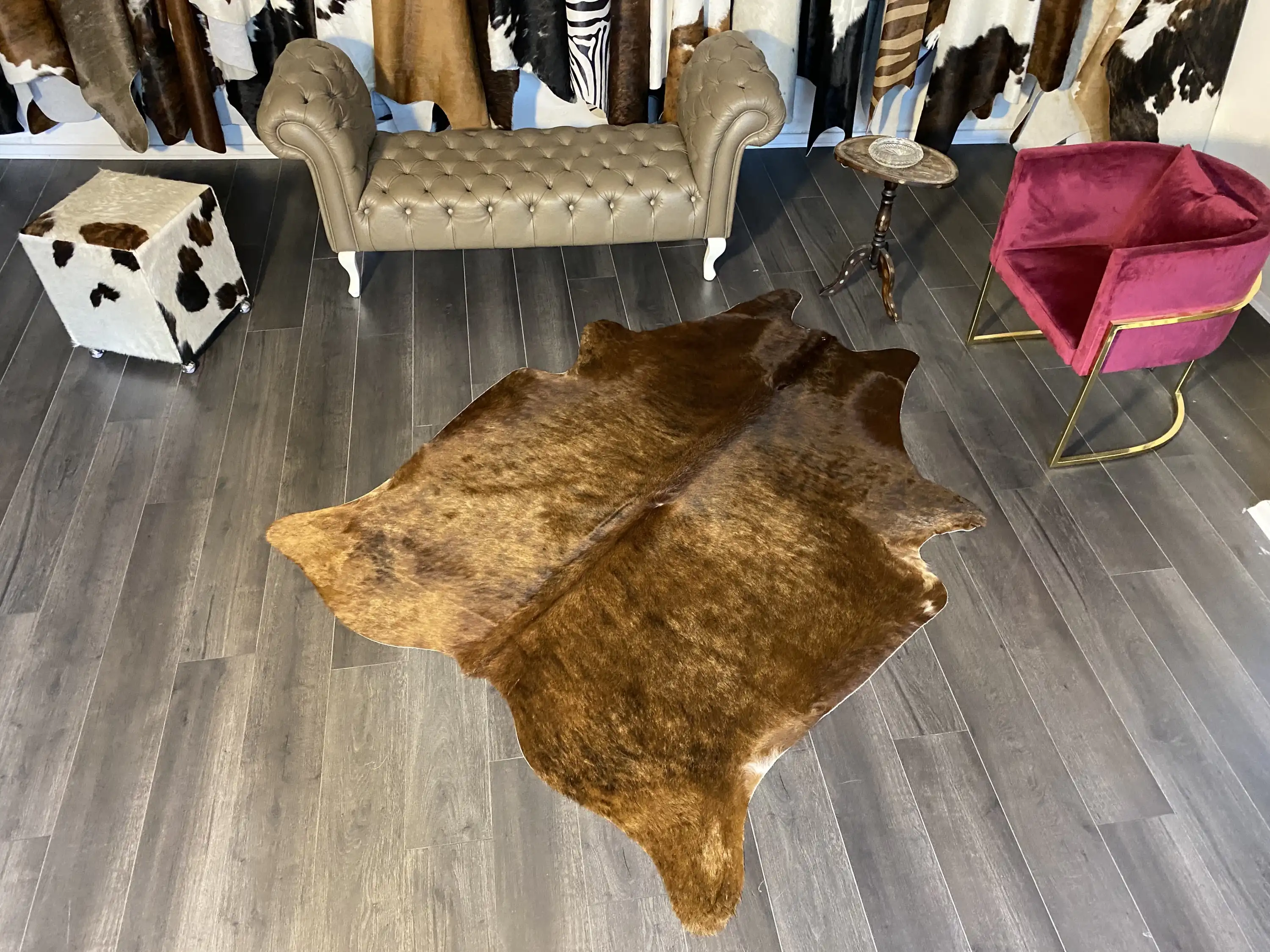 HAKİKİ DERİ DANA POSTU EGZOTİK 165 x 210 - 0401000203