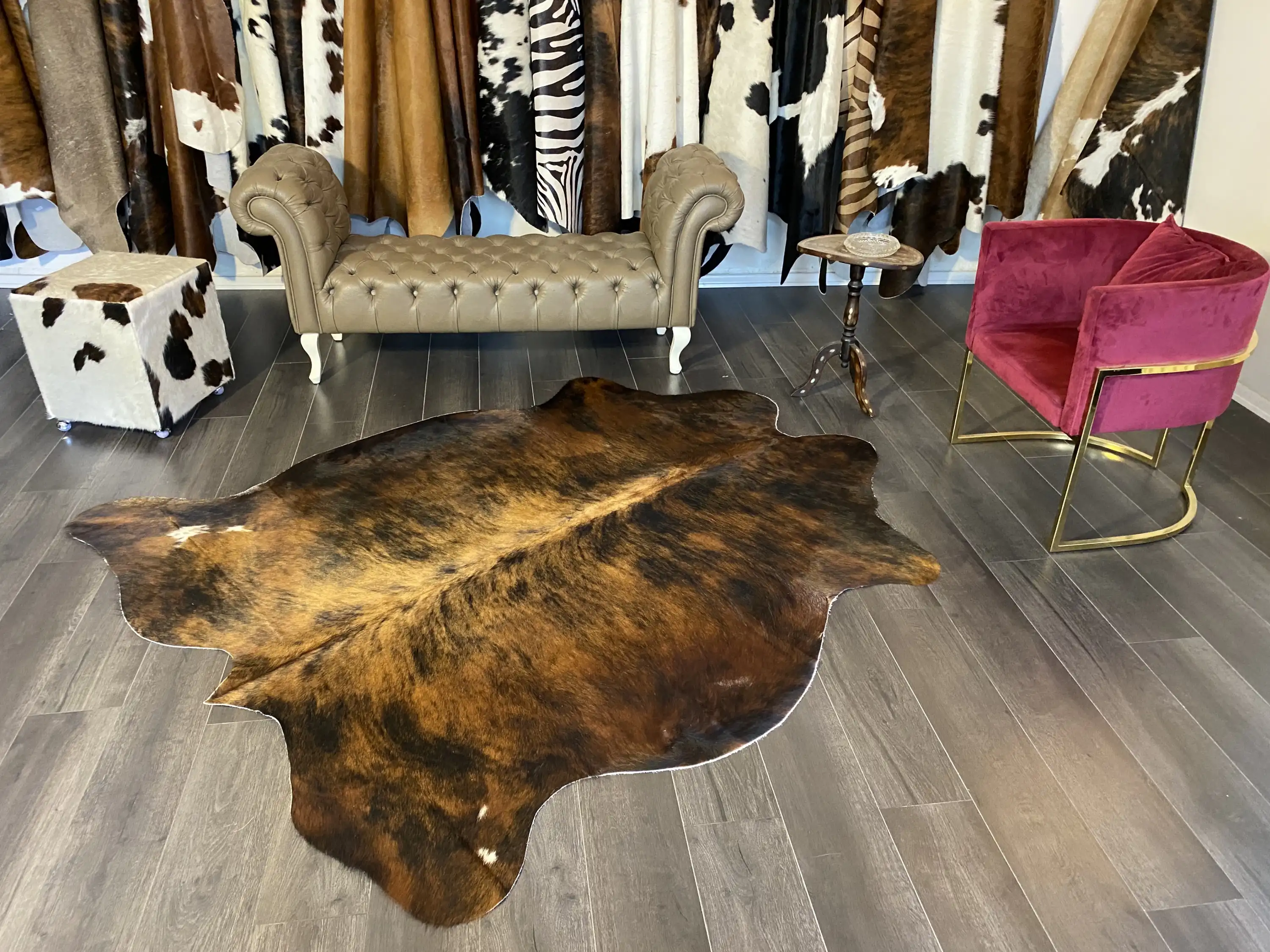 HAKİKİ DERİ DANA POSTU EGZOTİK 180 x 205 - 0401000275