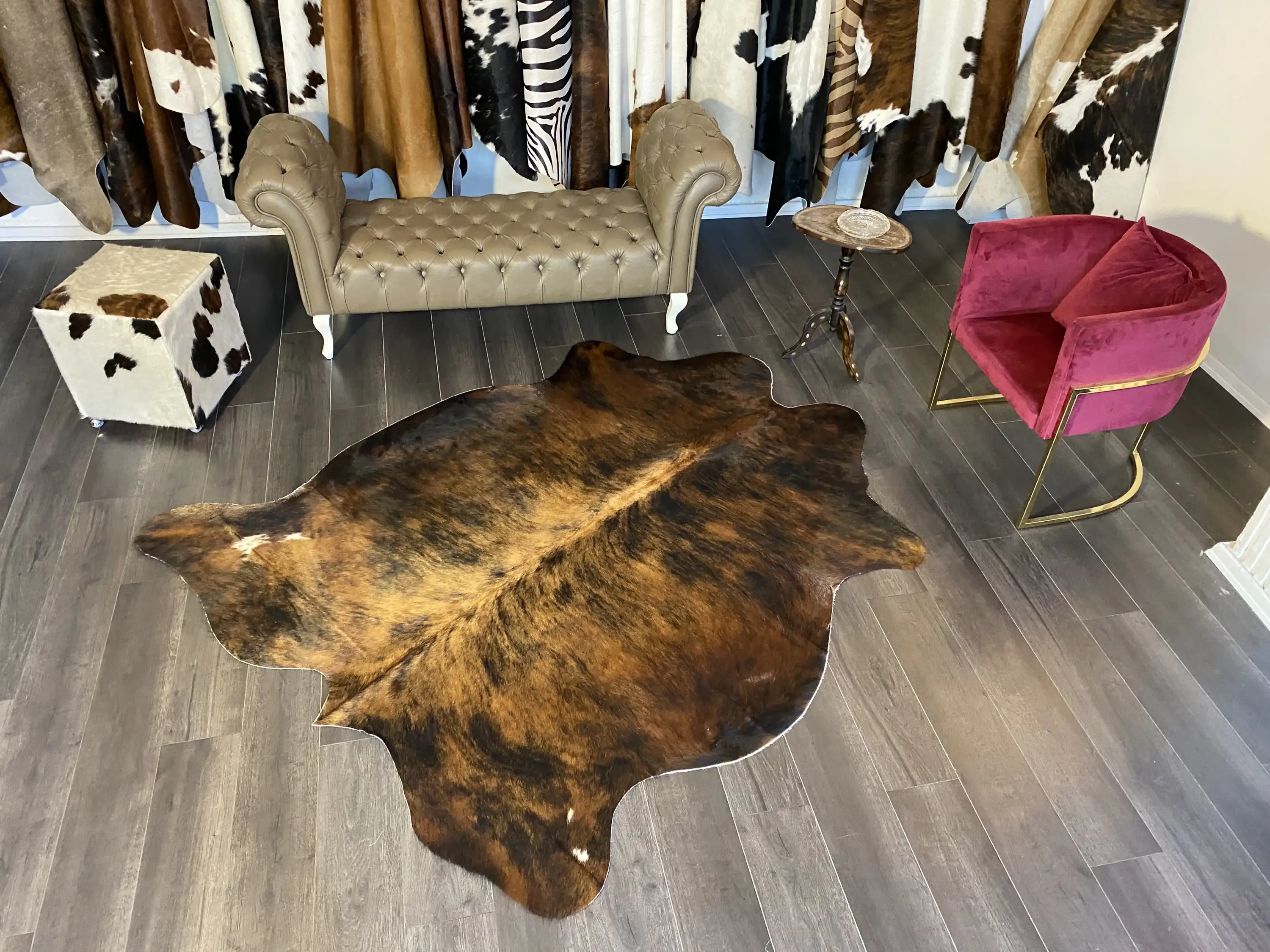 HAKİKİ DERİ DANA POSTU EGZOTİK 180 x 205 - 0401000275