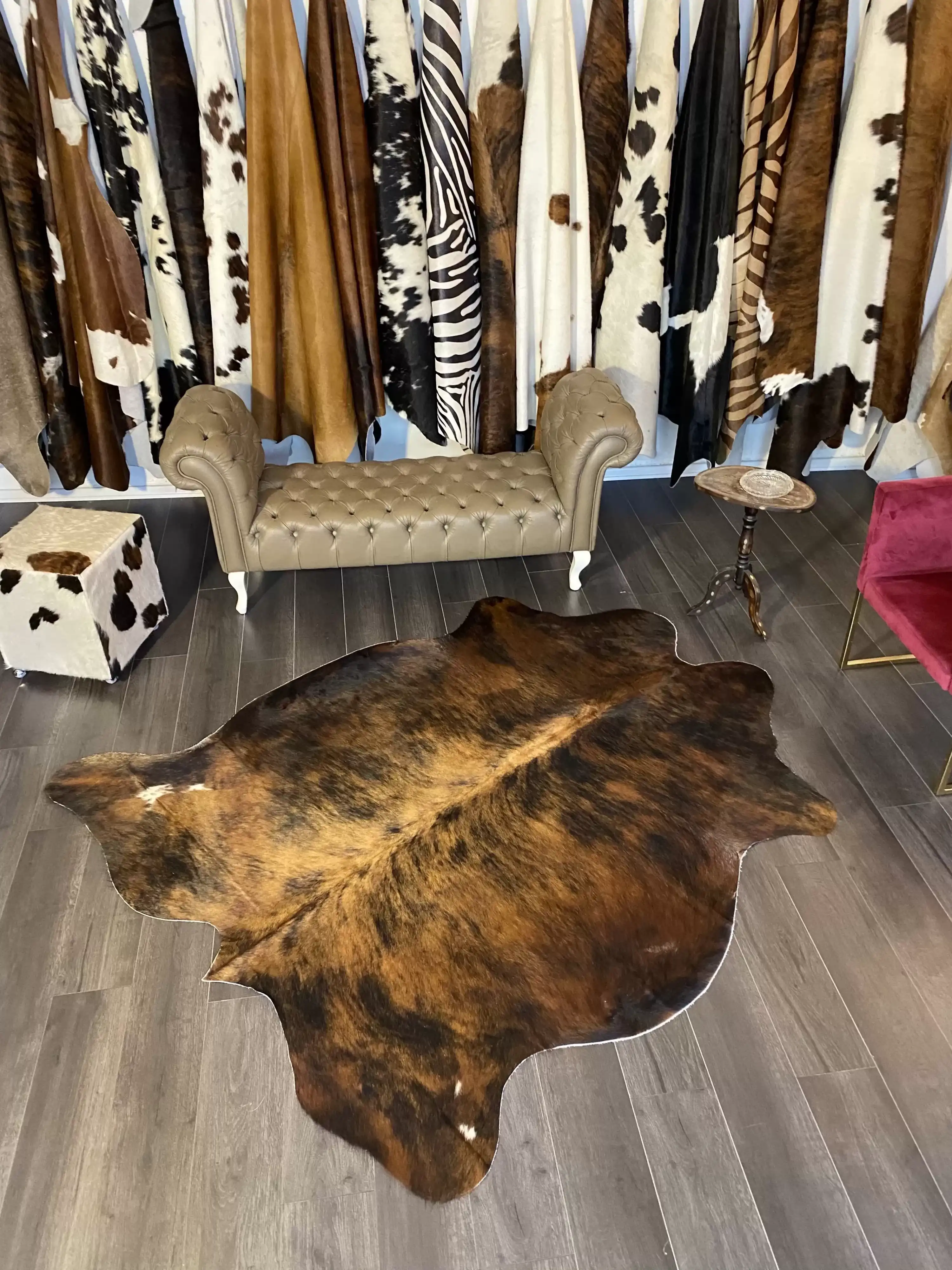 HAKİKİ DERİ DANA POSTU EGZOTİK 180 x 205 - 0401000275