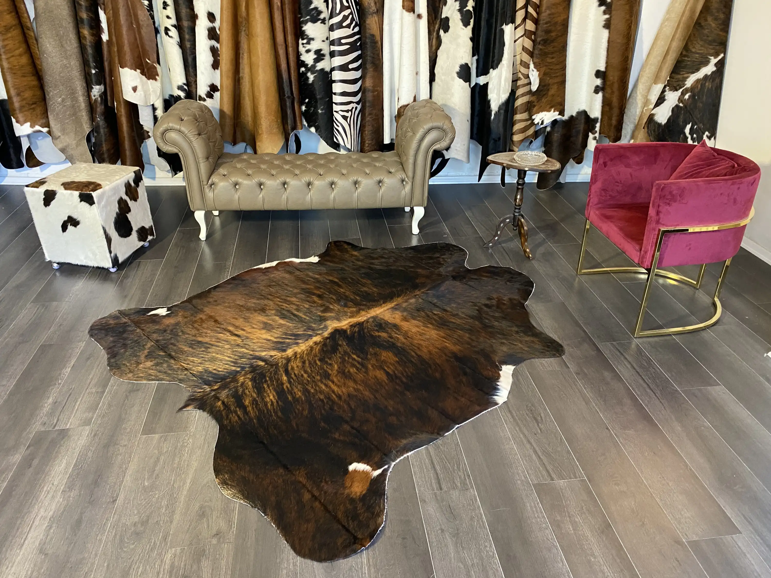 HAKİKİ DERİ DANA POSTU EGZOTİK 180 x 205 - 0401000278