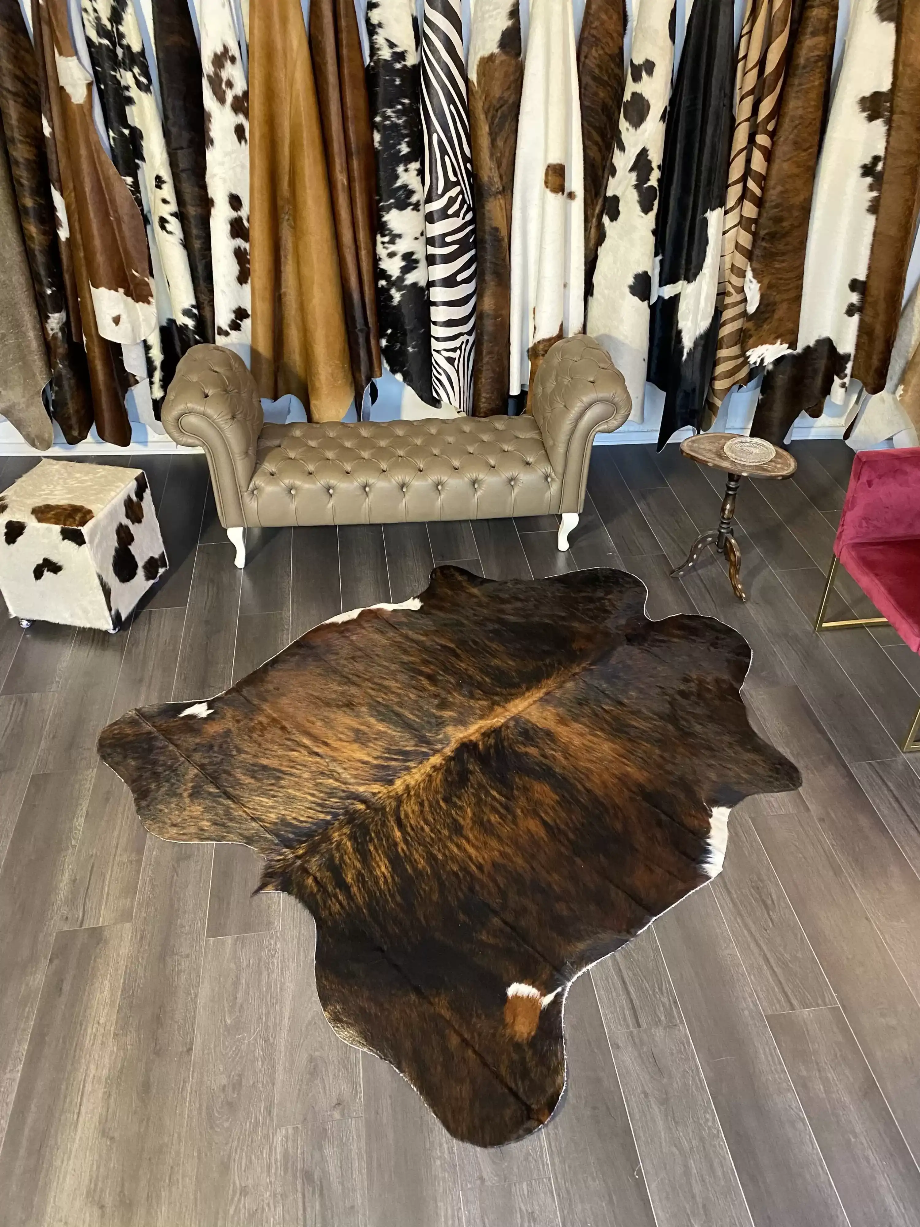 HAKİKİ DERİ DANA POSTU EGZOTİK 180 x 205 - 0401000278