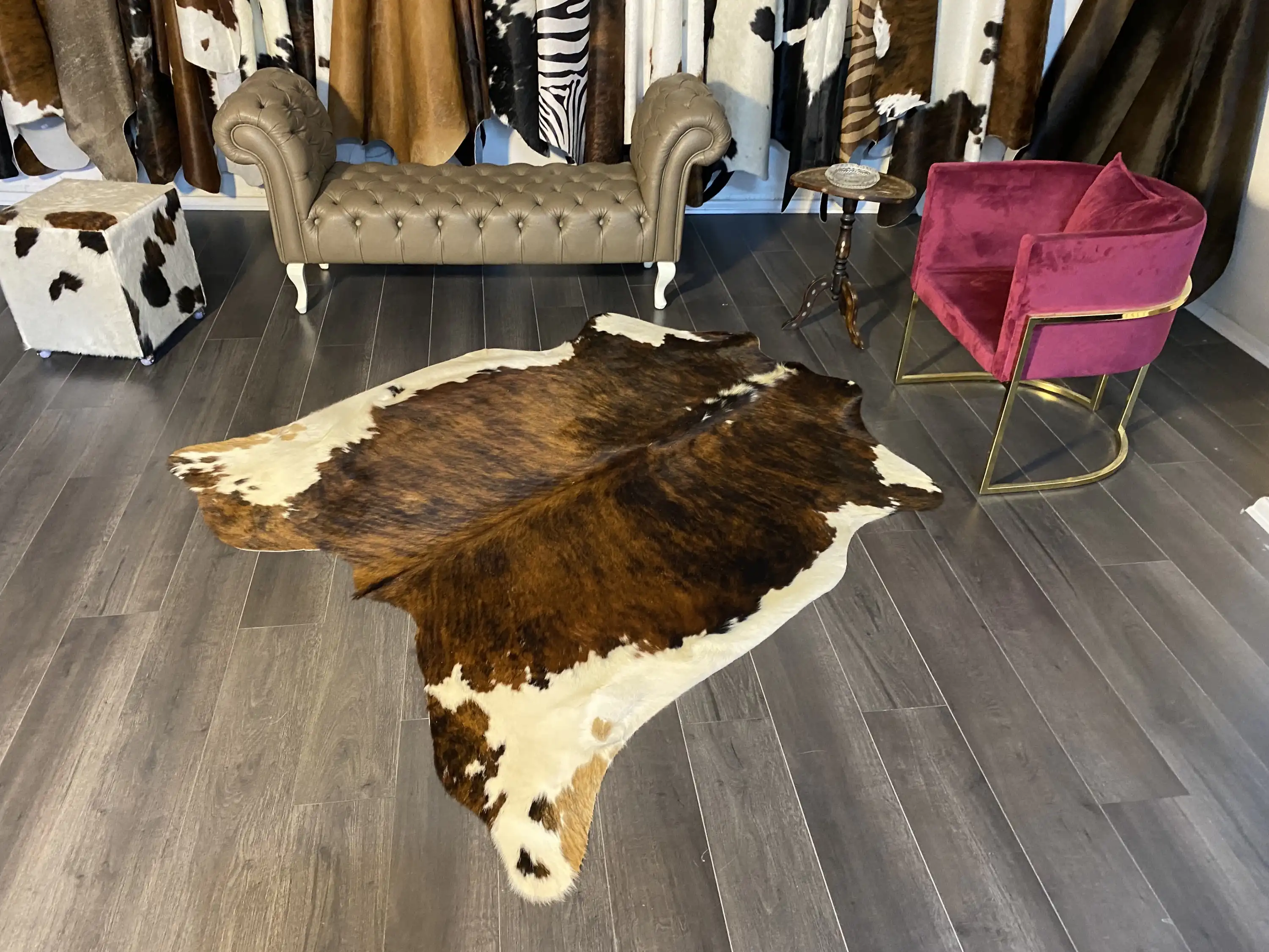 HAKİKİ DERİ DANA POSTU EGZOTİK 180 x 205 - 0401000435