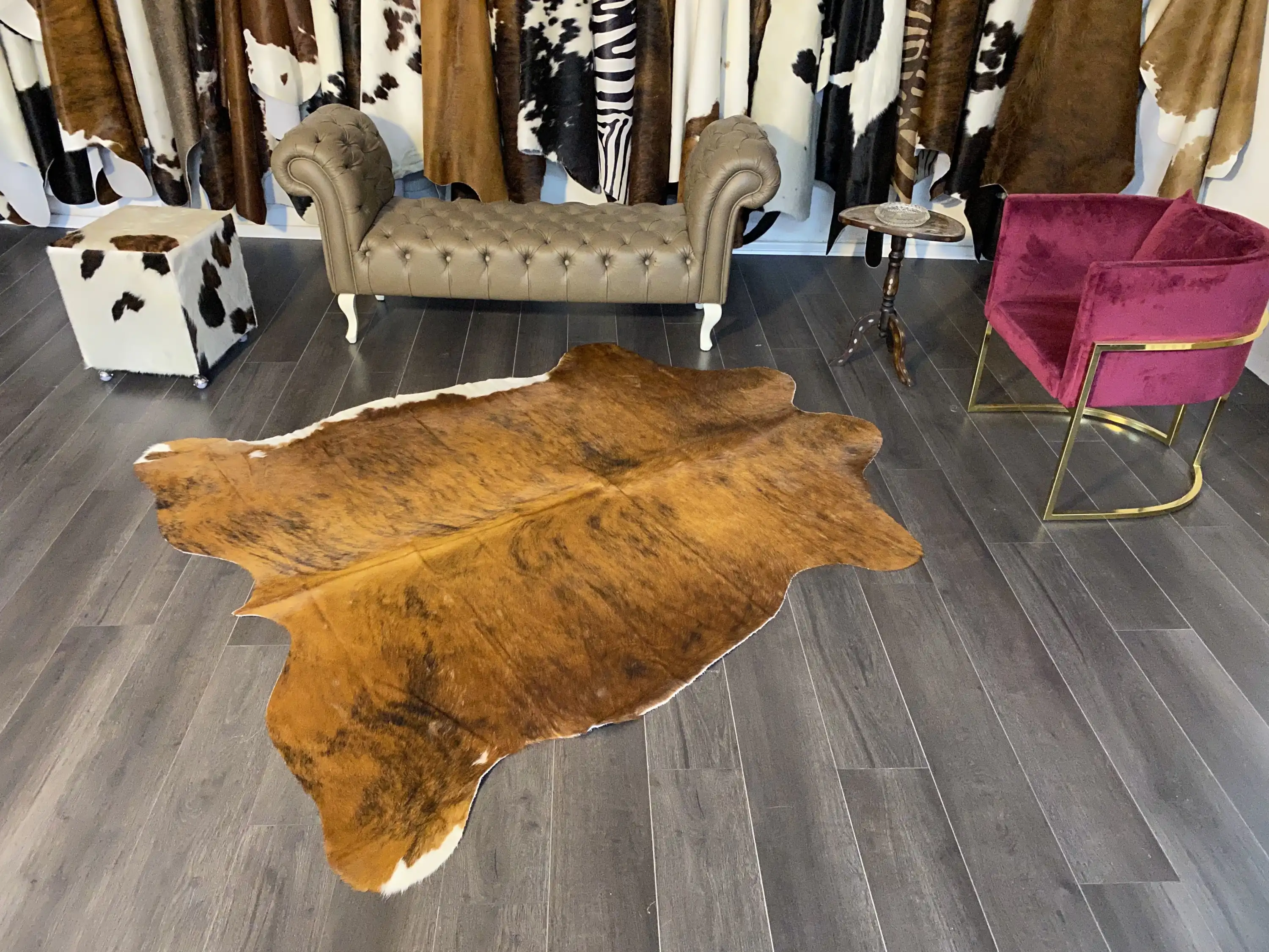 HAKİKİ DERİ DANA POSTU EGZOTİK 180 x 210 - 0401000078