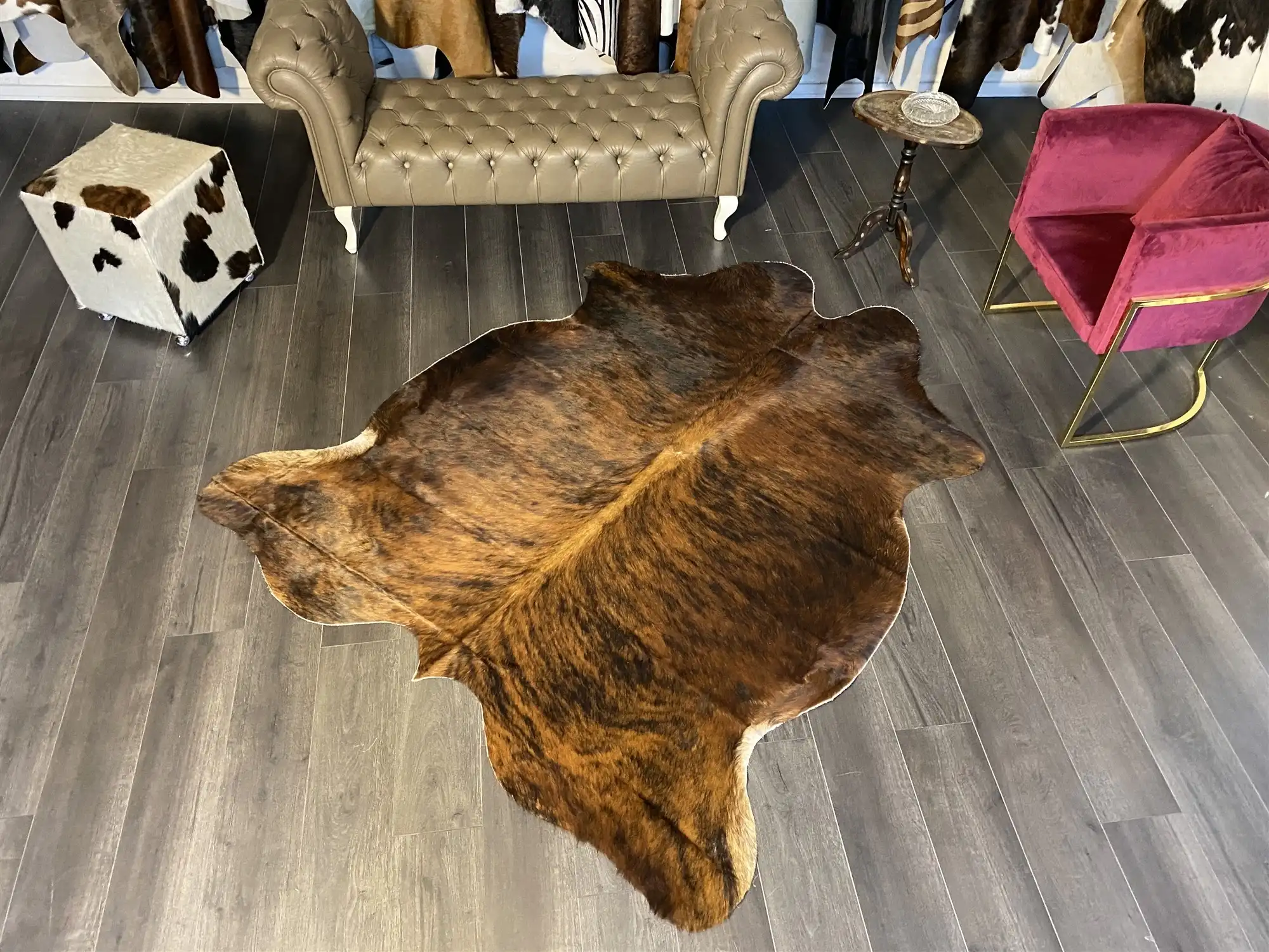 HAKİKİ DERİ DANA POSTU EGZOTİK 180 x 210 - 0401000146