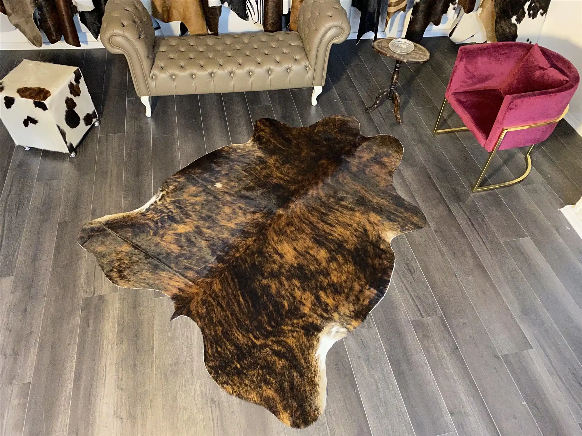 HAKİKİ DERİ DANA POSTU EGZOTİK 180 x 220 - 0401000171