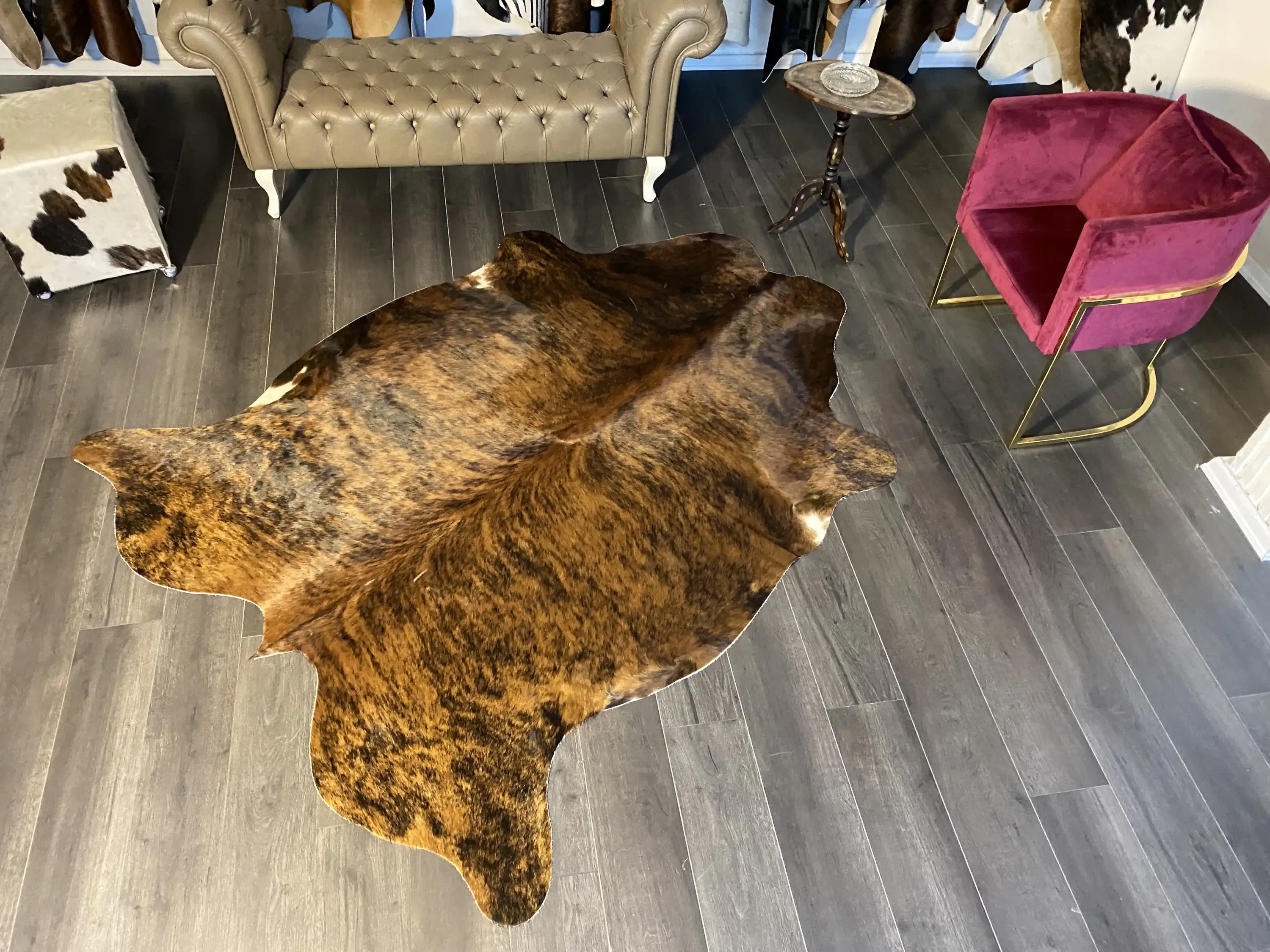 HAKİKİ DERİ DANA POSTU EGZOTİK 180 x 220 - 0401000243