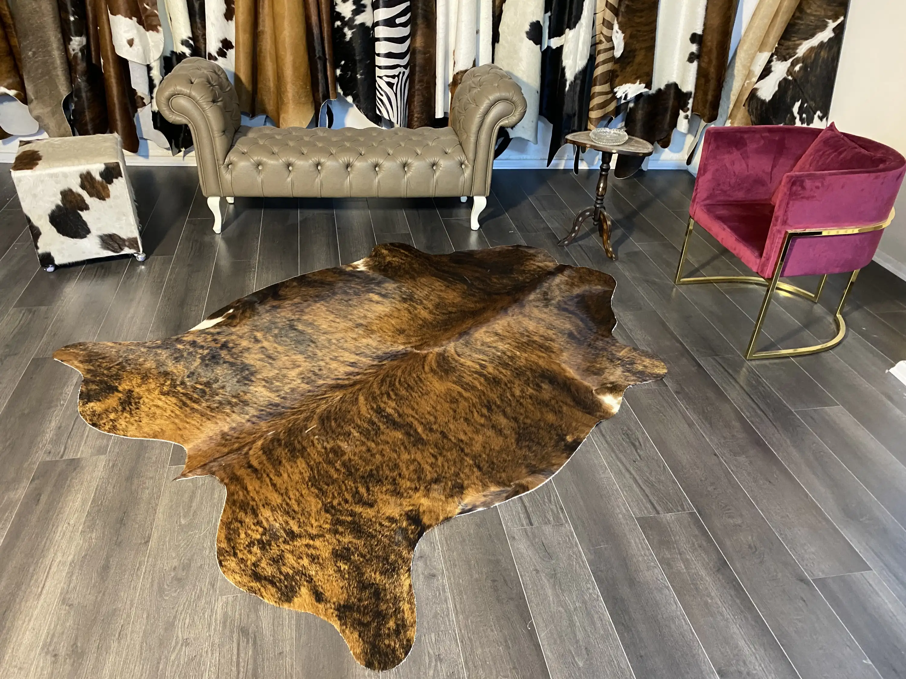 HAKİKİ DERİ DANA POSTU EGZOTİK 180 x 220 - 0401000243