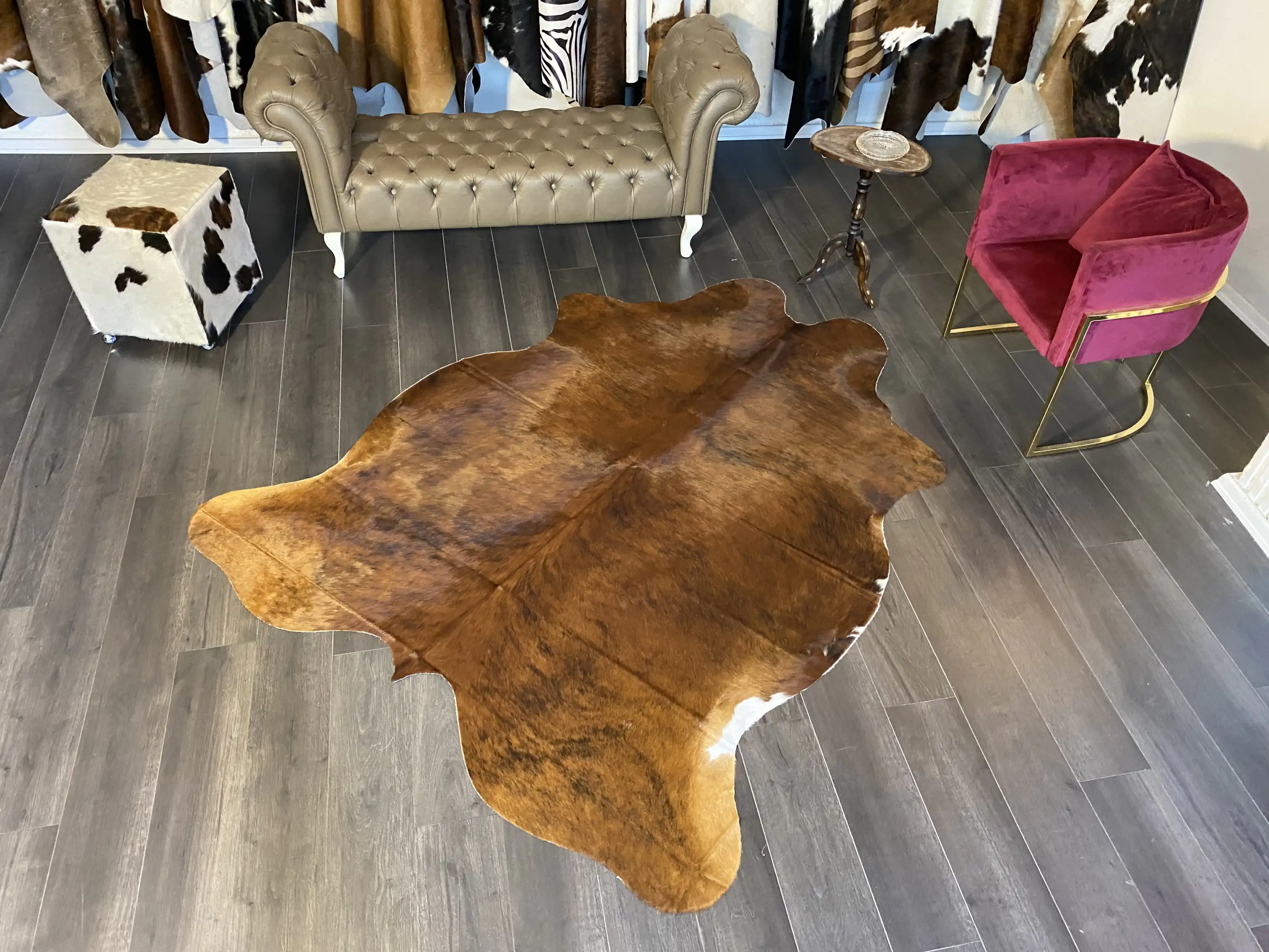 HAKİKİ DERİ DANA POSTU EGZOTİK 180 x 220 - 0401000272