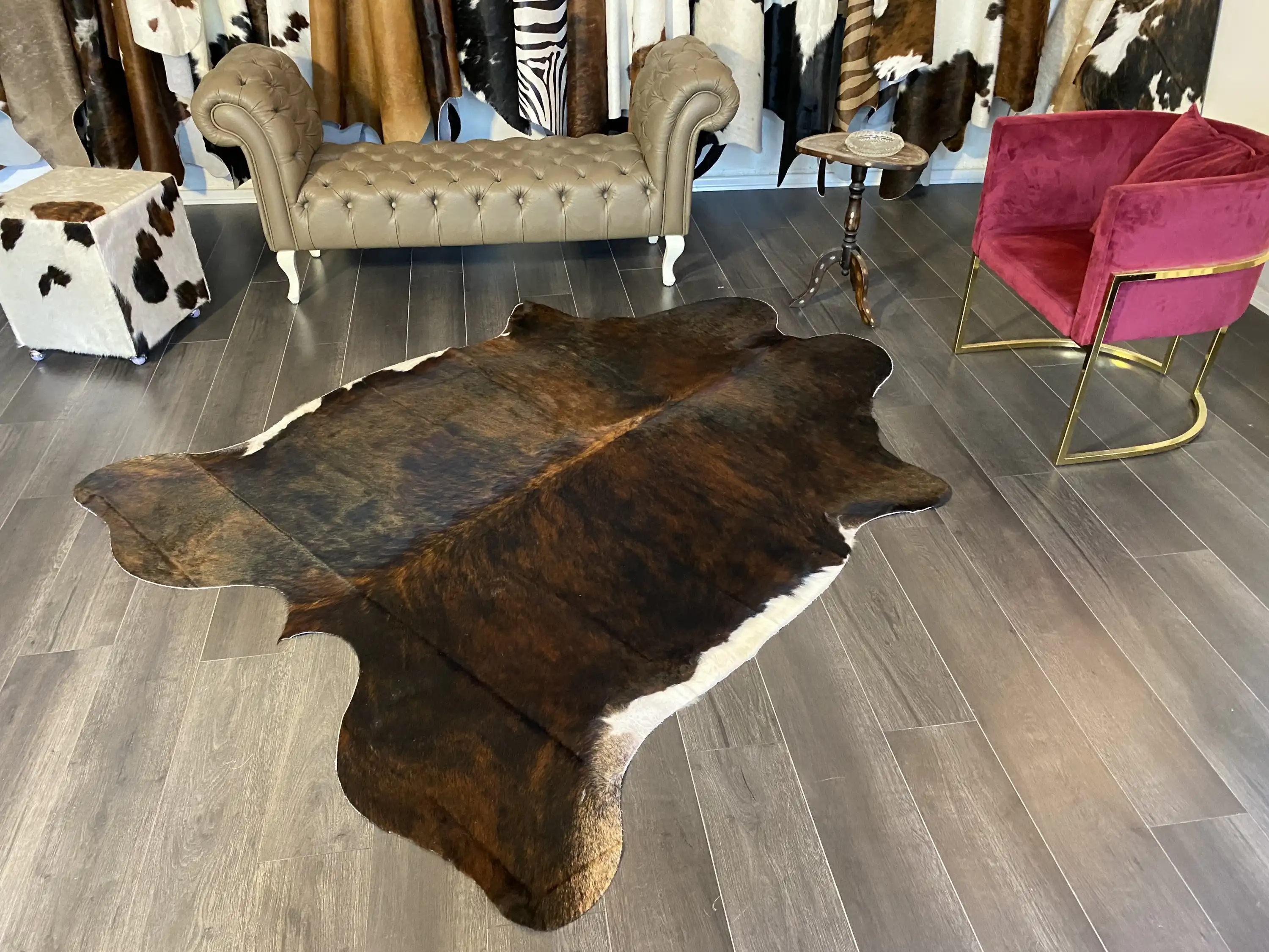 HAKİKİ DERİ DANA POSTU EGZOTİK 180 x 220 - 0401000283