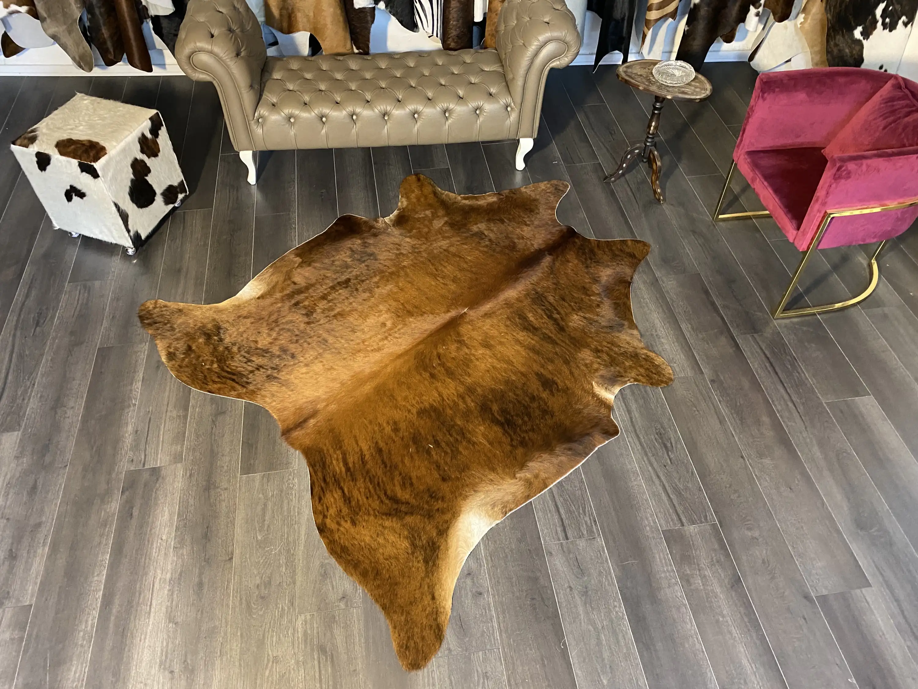 HAKİKİ DERİ DANA POSTU EGZOTİK 185 x 205 - 0401000119