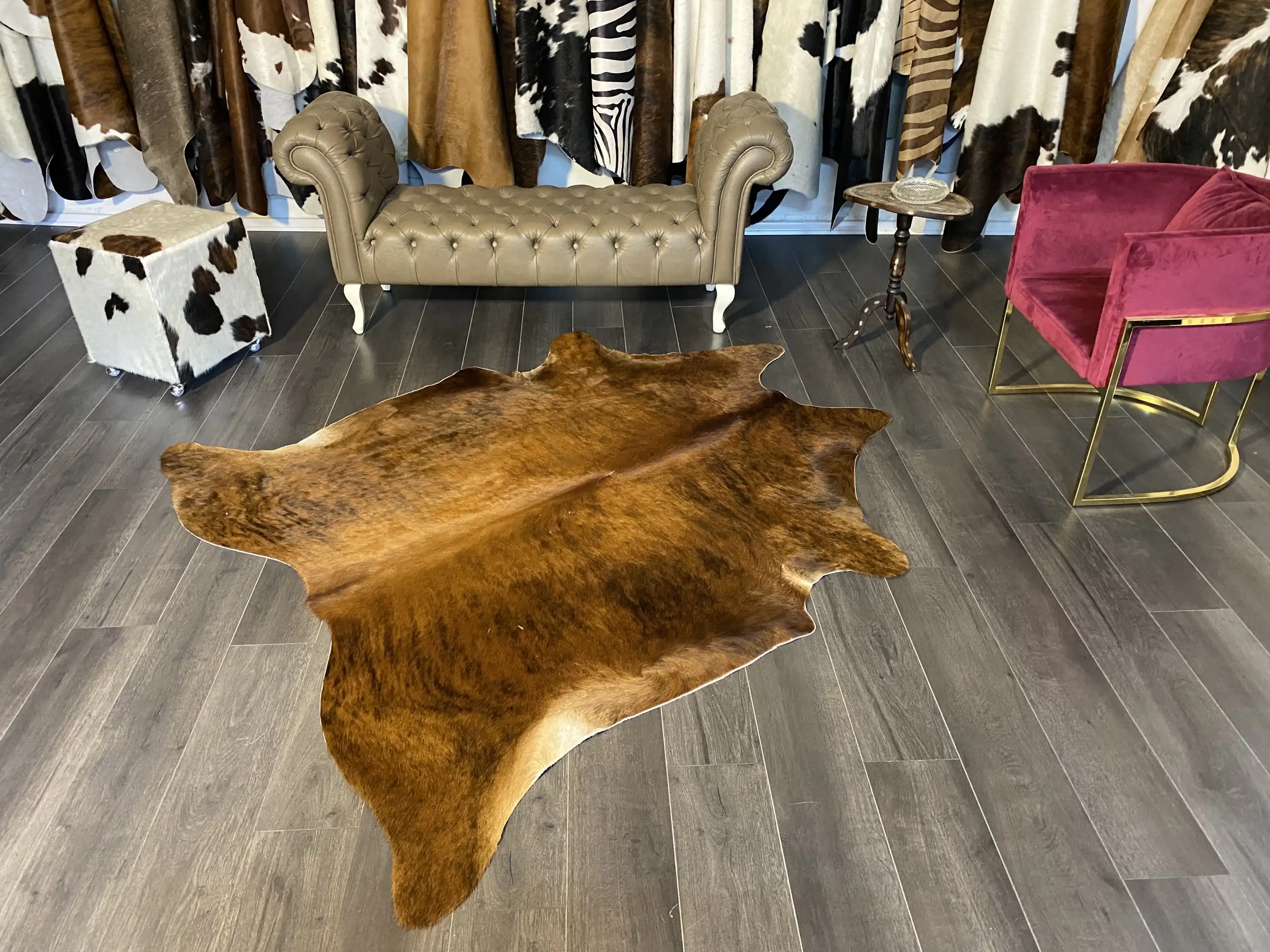 HAKİKİ DERİ DANA POSTU EGZOTİK 185 x 205 - 0401000119