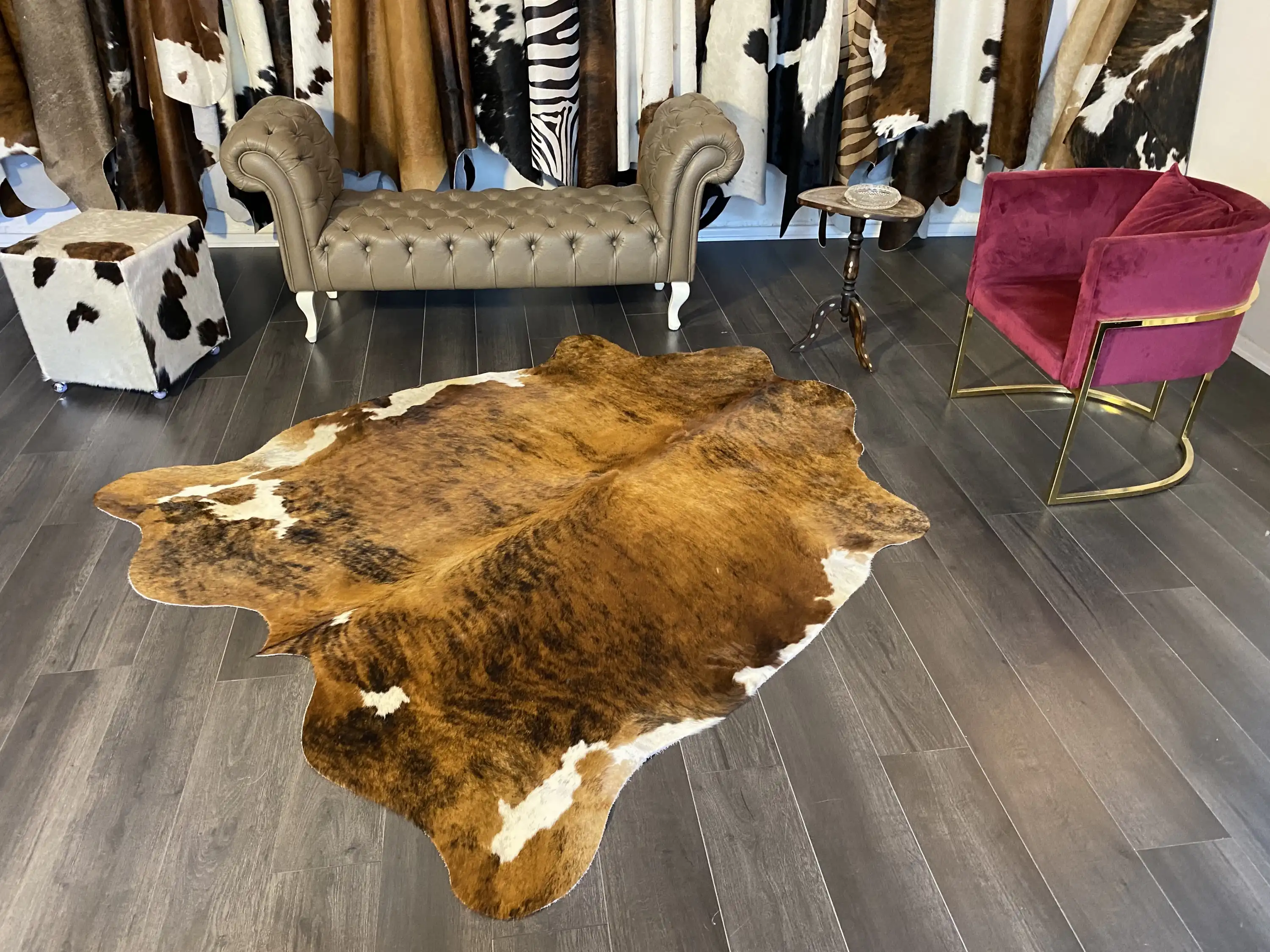 HAKİKİ DERİ DANA POSTU EGZOTİK 185 x 210 - 0401000258