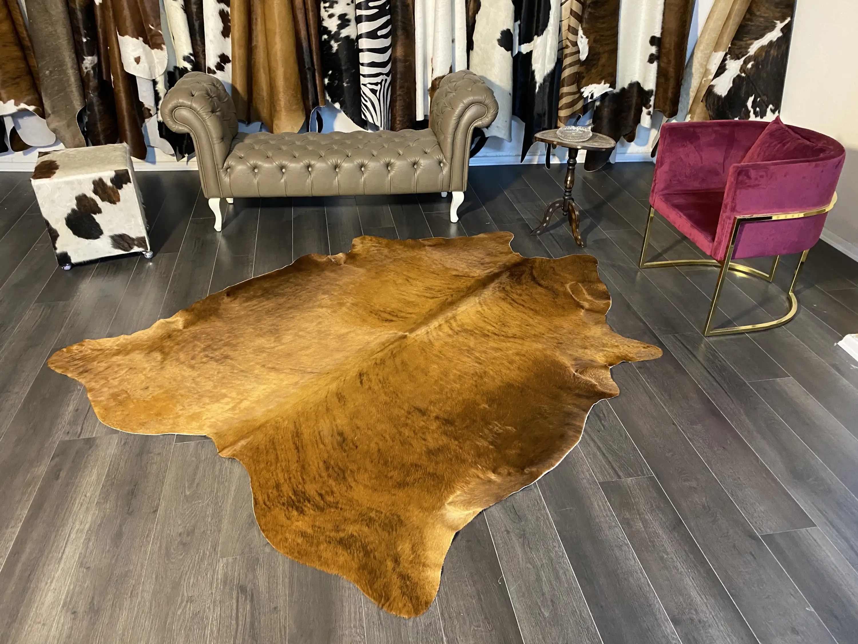 HAKİKİ DERİ DANA POSTU EGZOTİK 185 x 225 - 0401000239