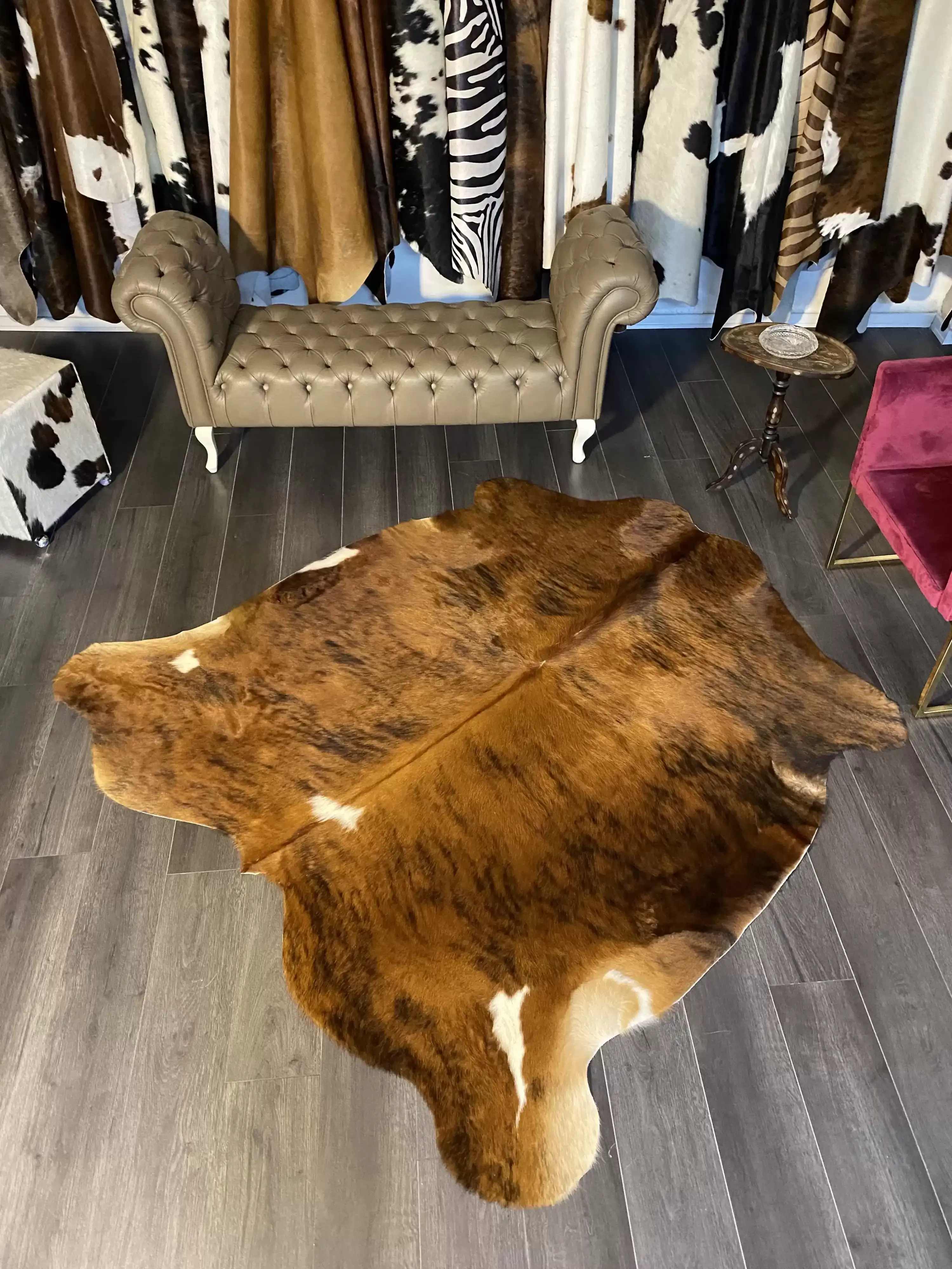 HAKİKİ DERİ DANA POSTU EGZOTİK 190 x 205 - 0401000381