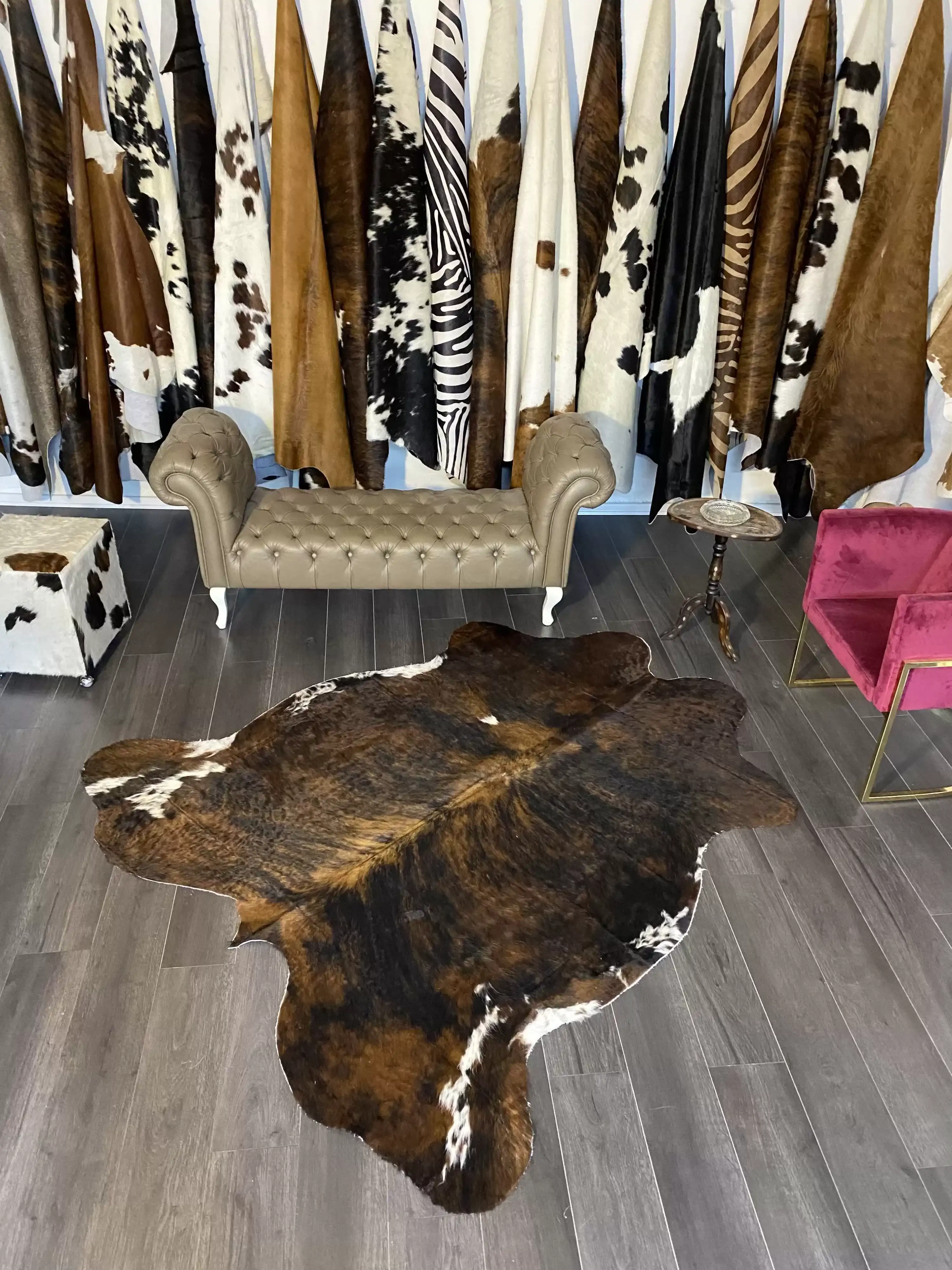 HAKİKİ DERİ DANA POSTU EGZOTİK 190 x 210 - 0401000047