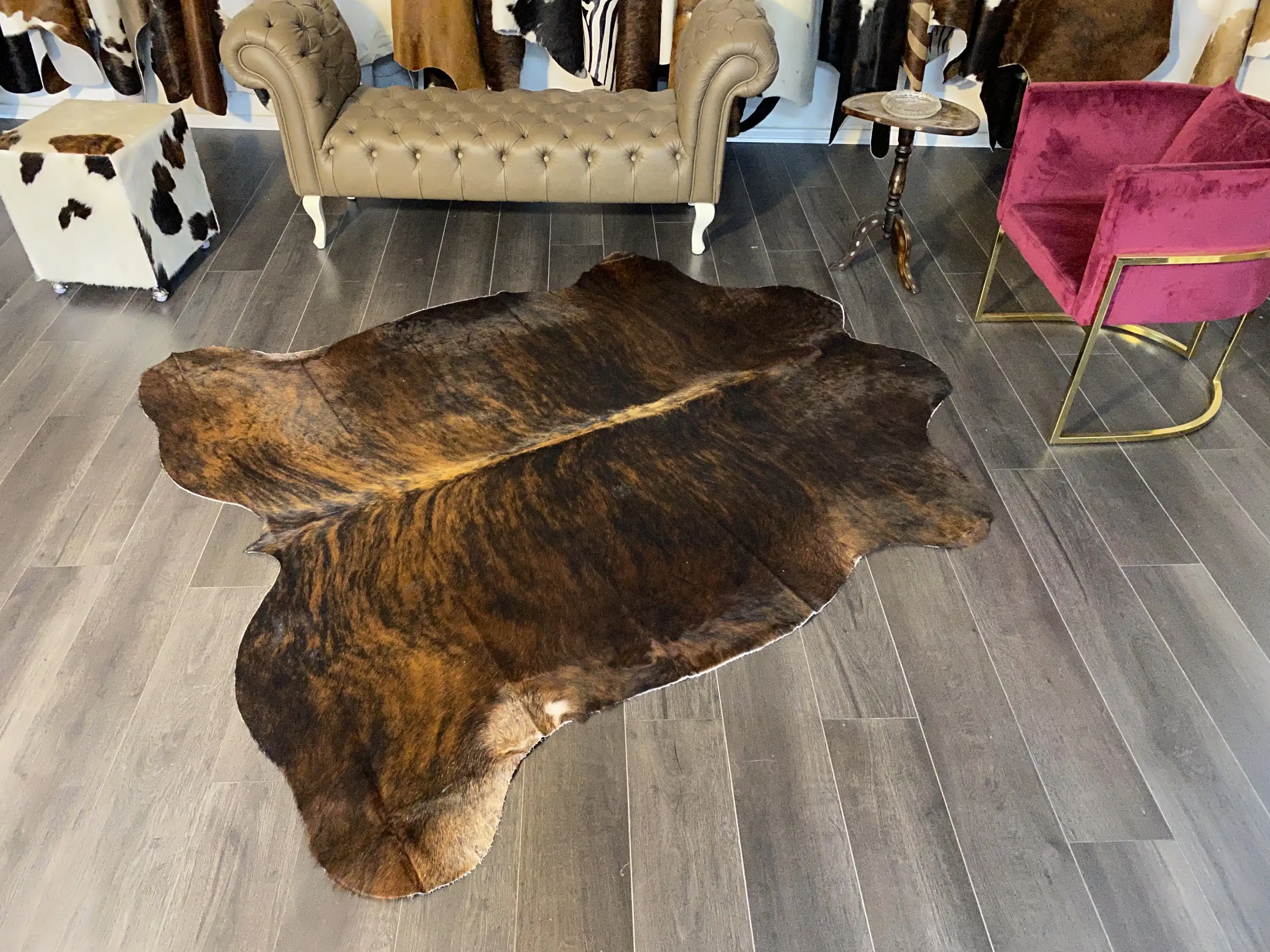 HAKİKİ DERİ DANA POSTU EGZOTİK 190 x 210 - 0401000082