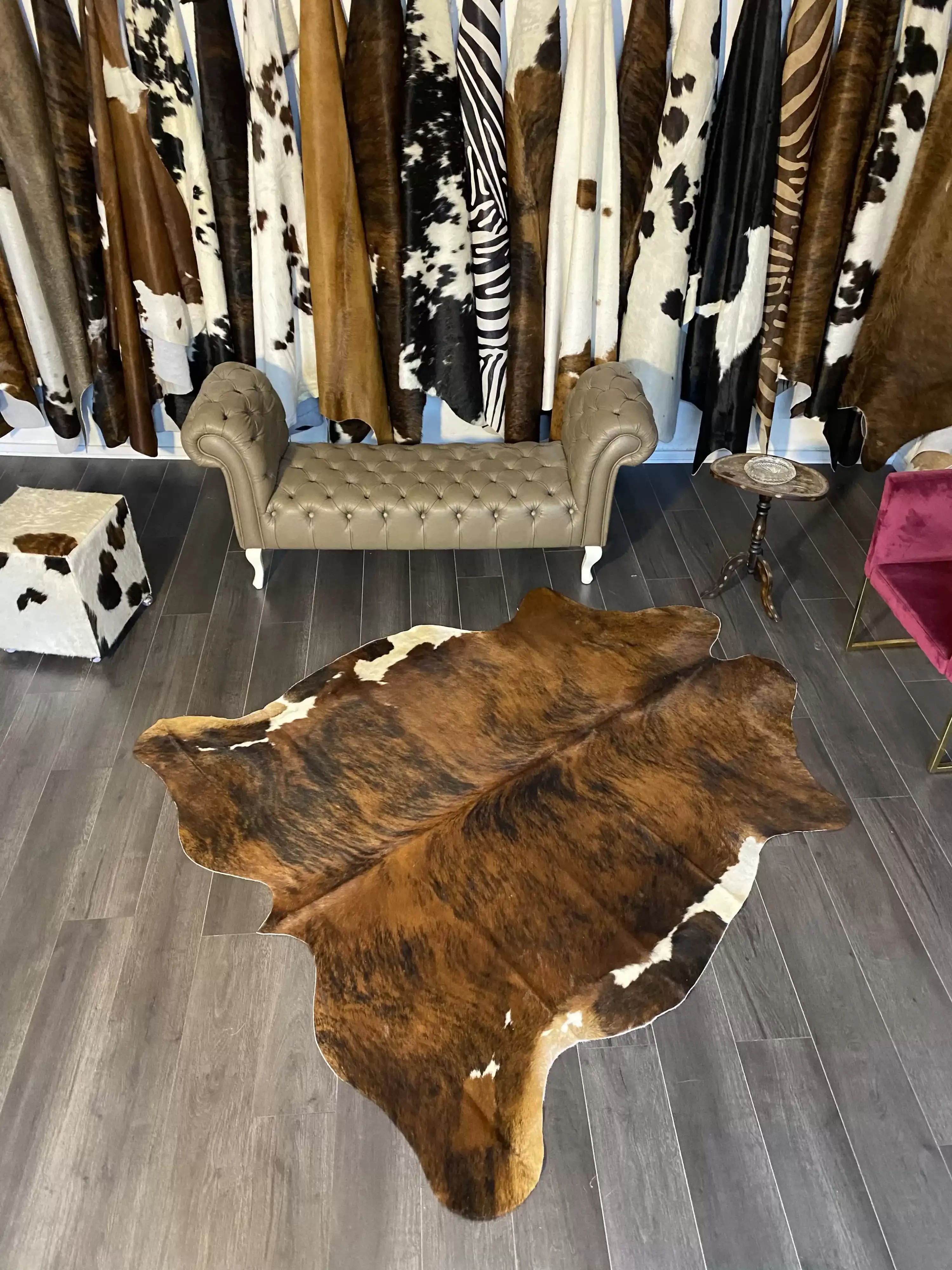 HAKİKİ DERİ DANA POSTU EGZOTİK 190 x 215 - 0401000100