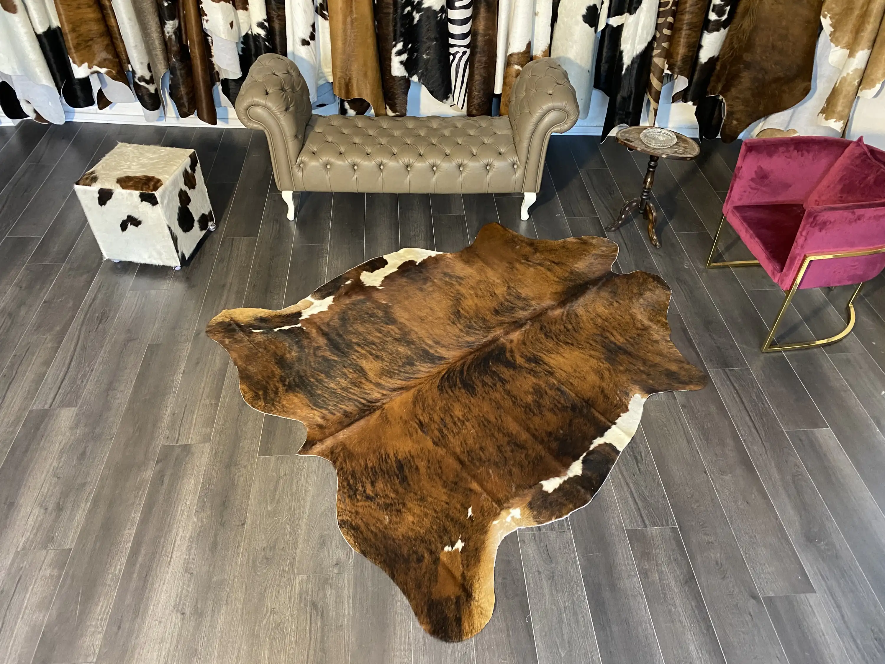 HAKİKİ DERİ DANA POSTU EGZOTİK 190 x 215 - 0401000100