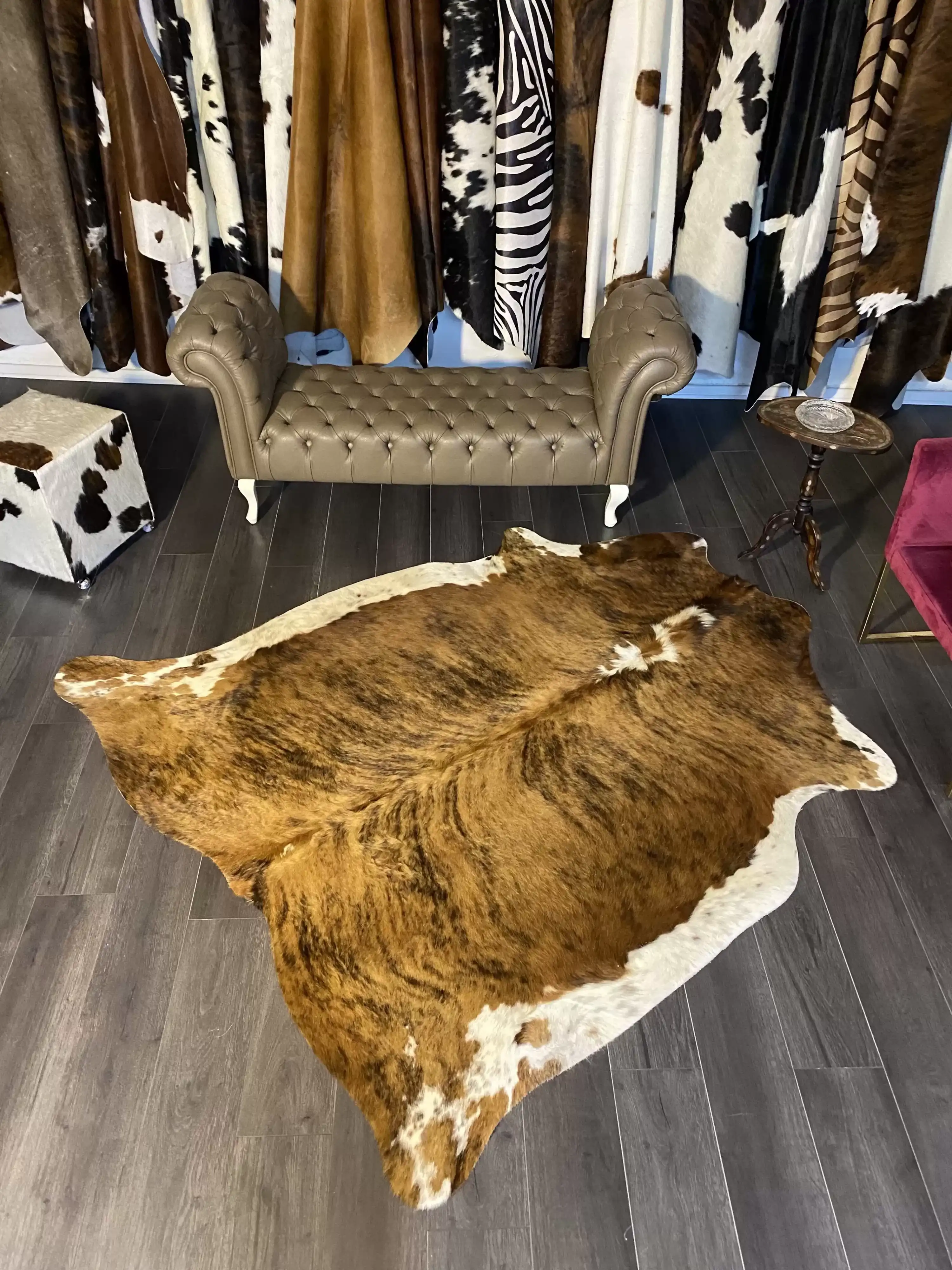 HAKİKİ DERİ DANA POSTU EGZOTİK 190 x 215 - 0401000380