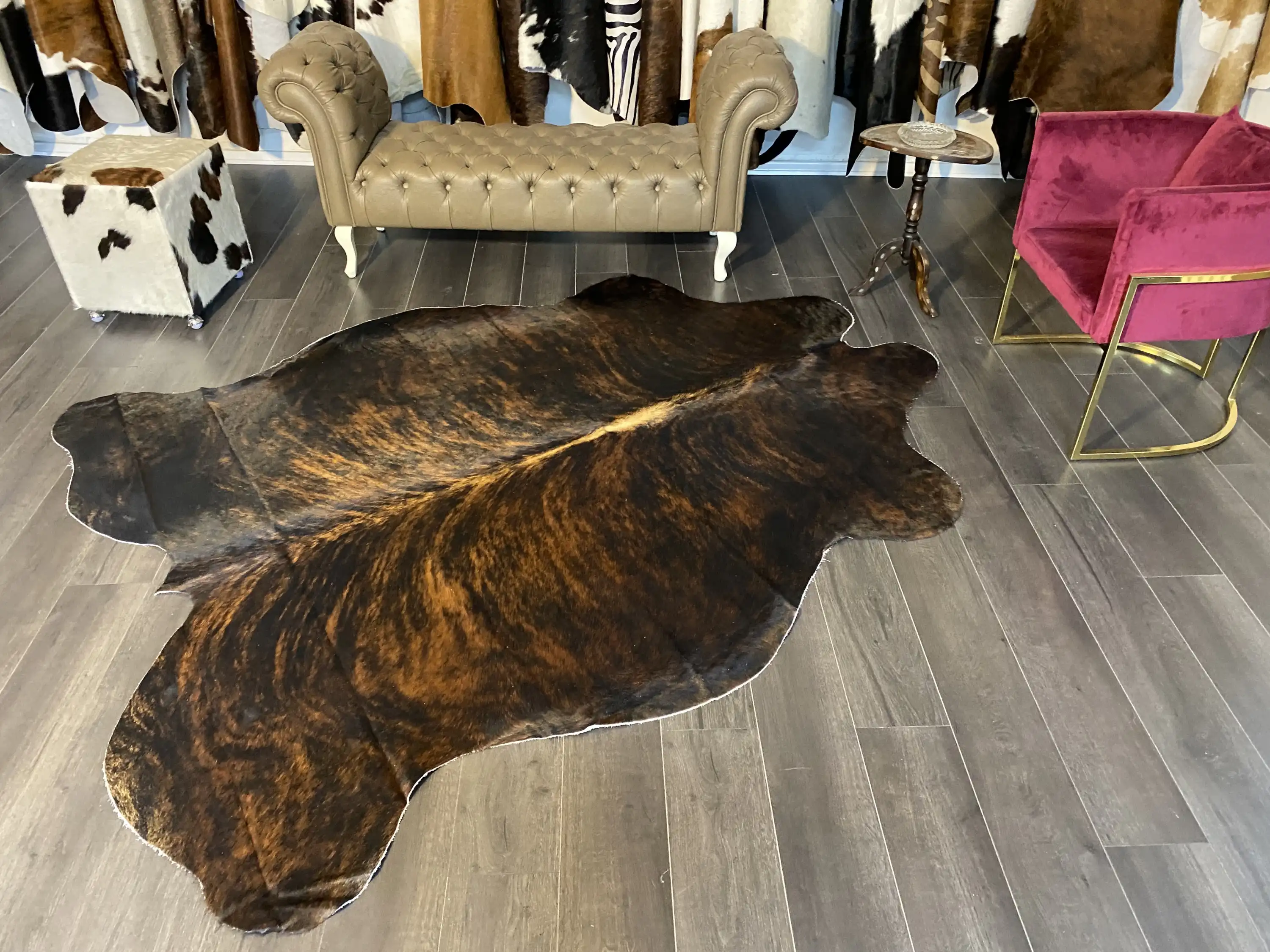 HAKİKİ DERİ DANA POSTU EGZOTİK 190 x 240 - 0401000084