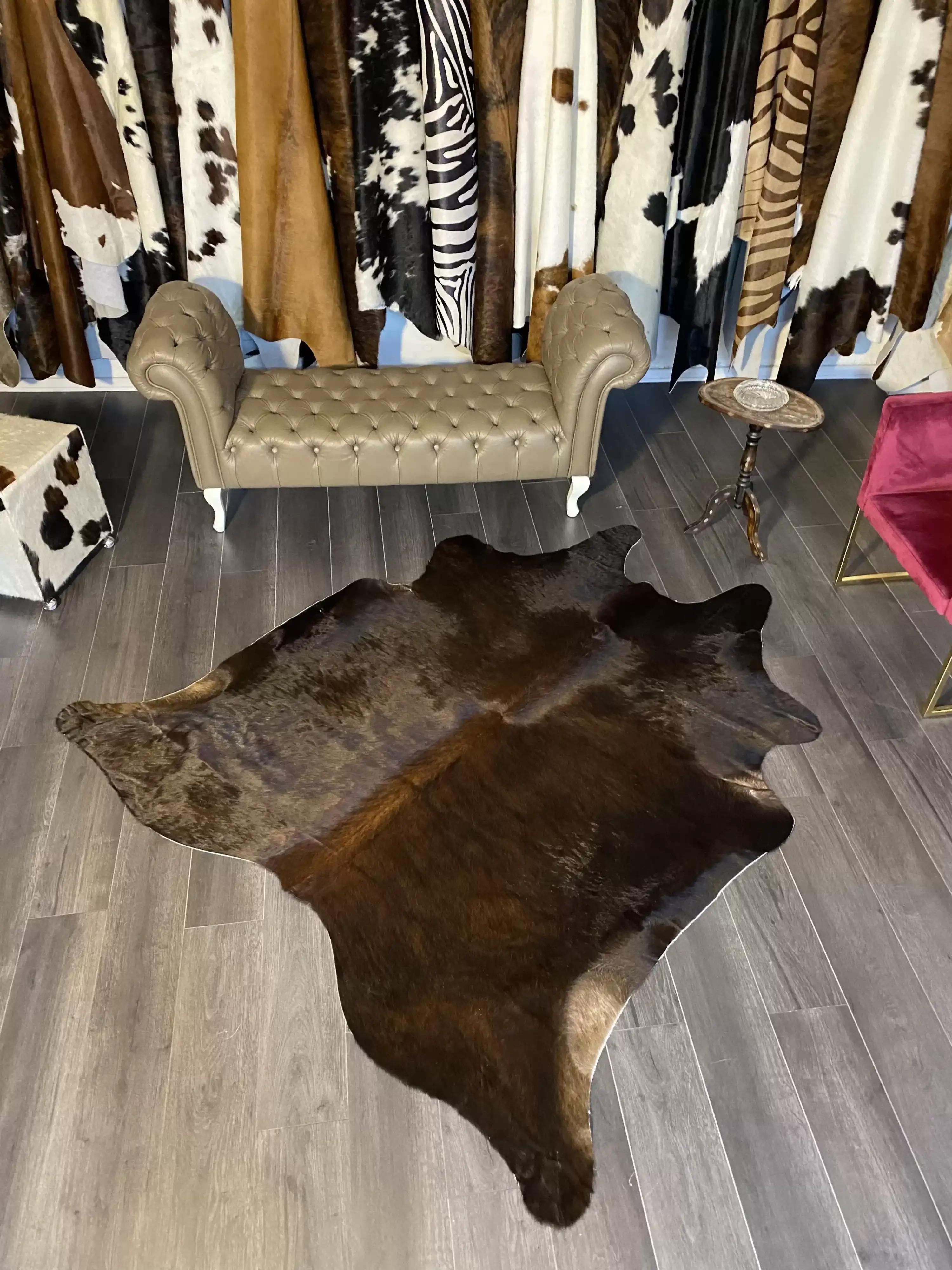 HAKİKİ DERİ DANA POSTU EGZOTİK 195 x 210 - 0401000185