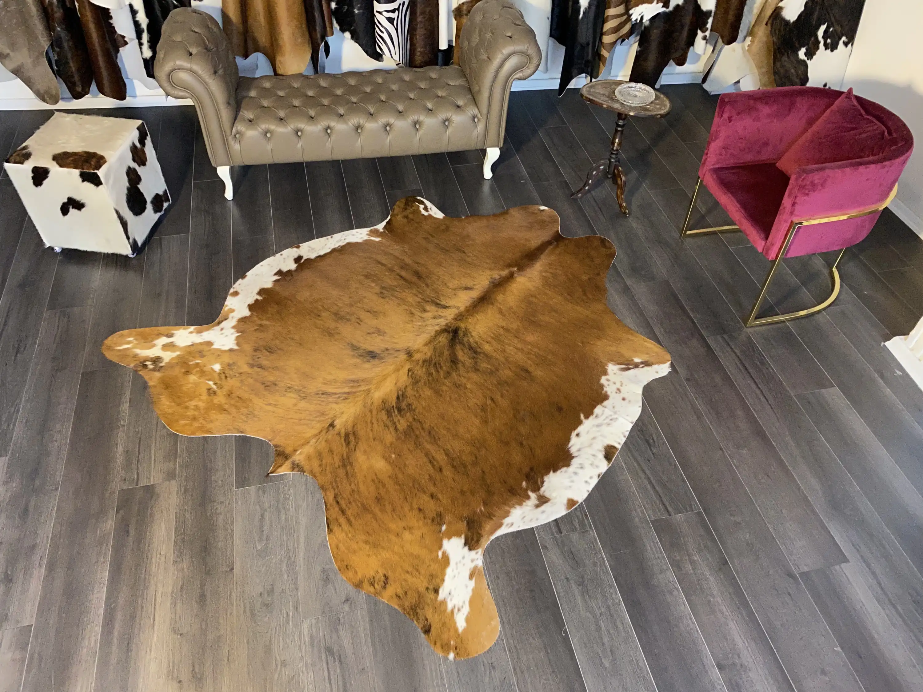 HAKİKİ DERİ DANA POSTU EGZOTİK 195 x 210 - 0401000311