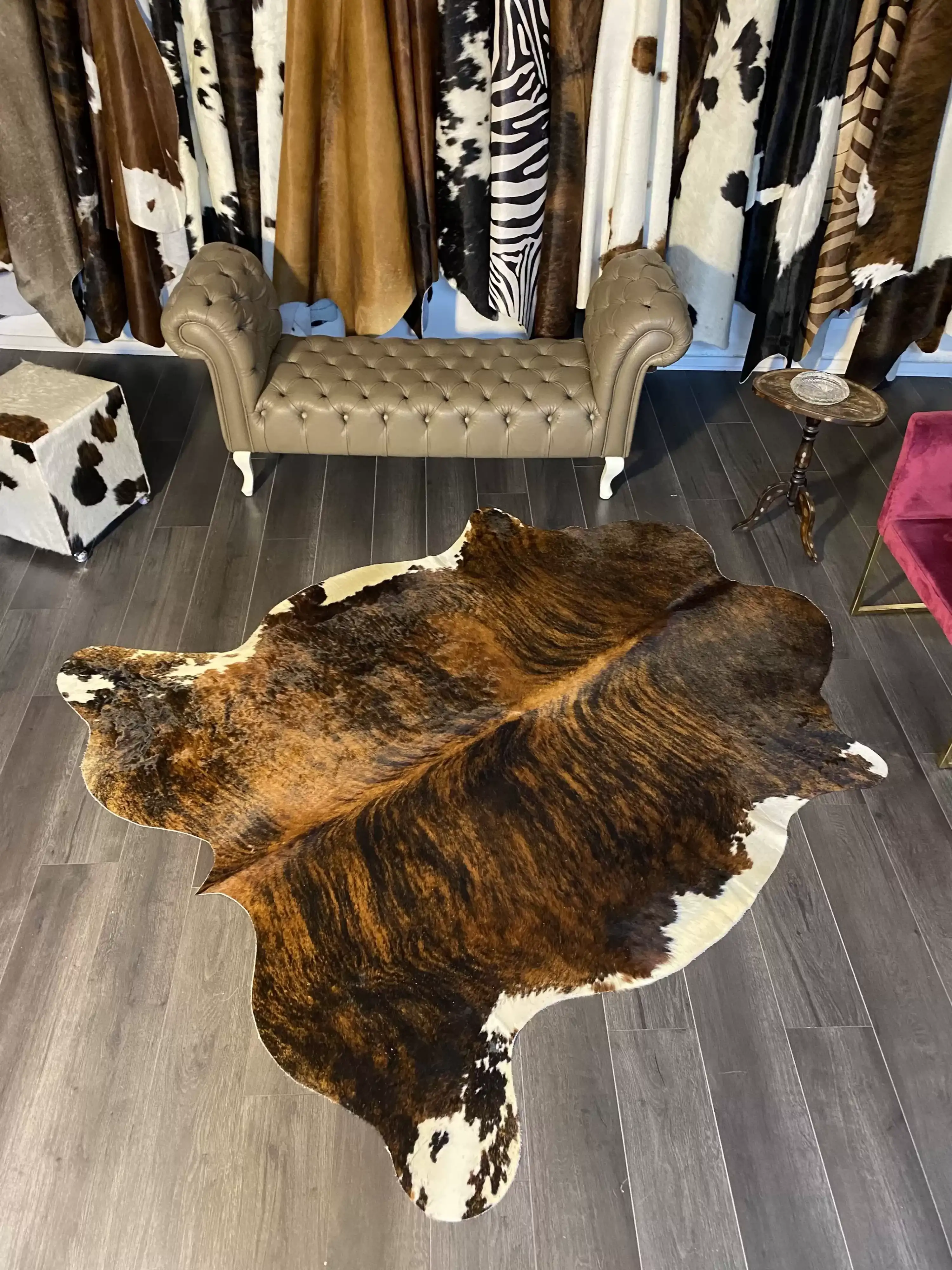 HAKİKİ DERİ DANA POSTU EGZOTİK 195 x 210 - 0401000397