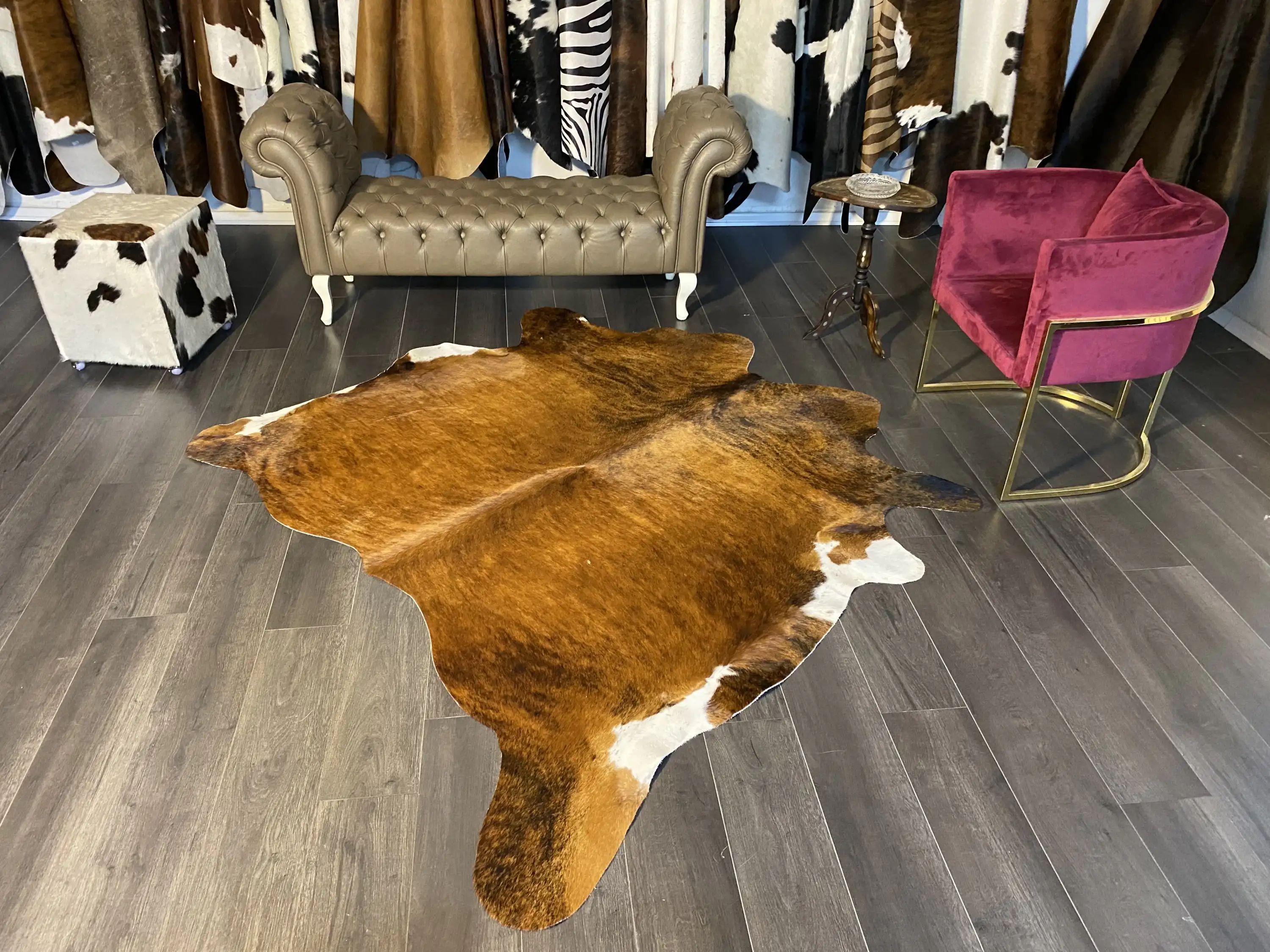 HAKİKİ DERİ DANA POSTU EGZOTİK 195 x 210 - 0401000439