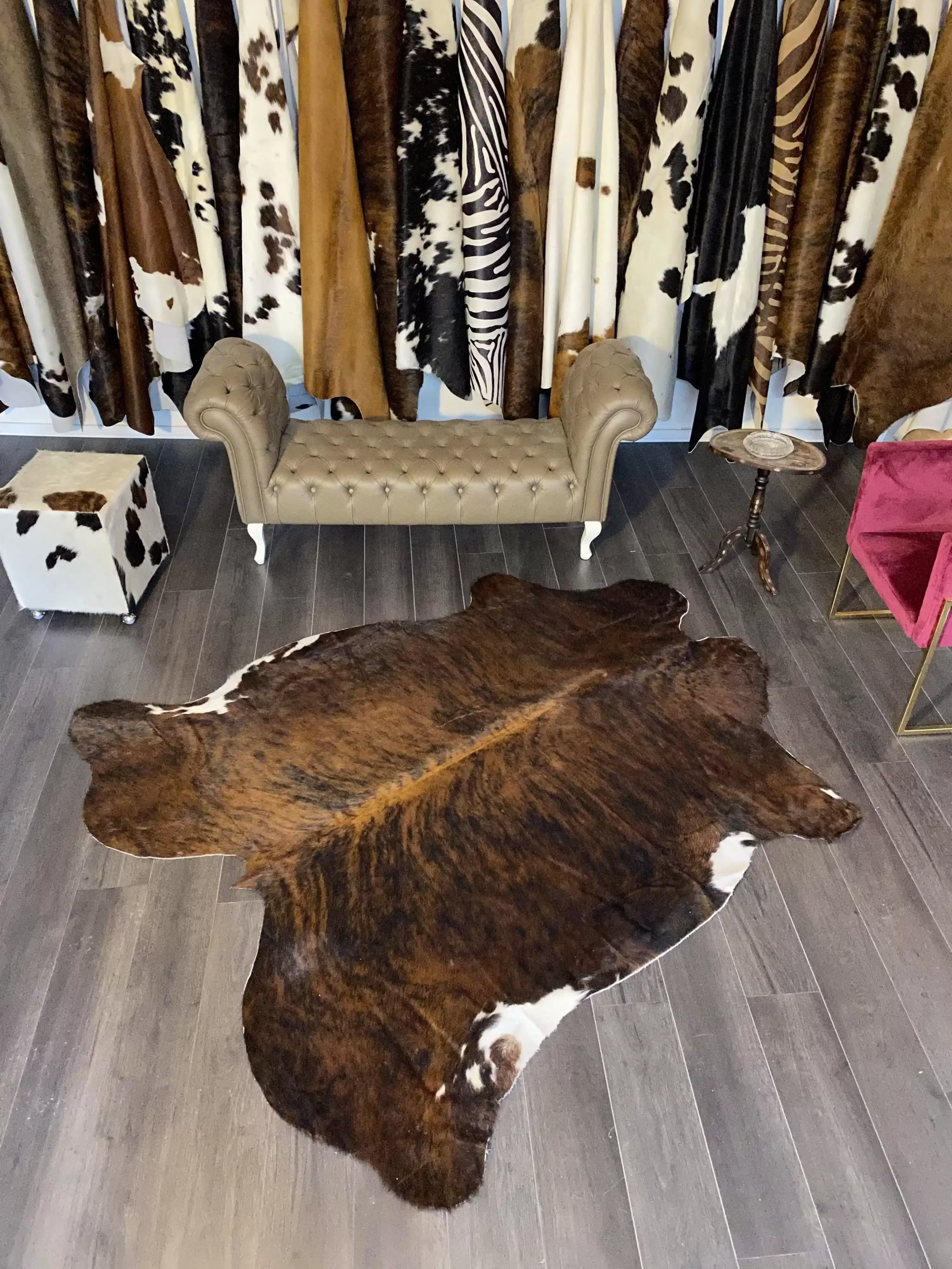 HAKİKİ DERİ DANA POSTU EGZOTİK 195 x 215 - 0401000040