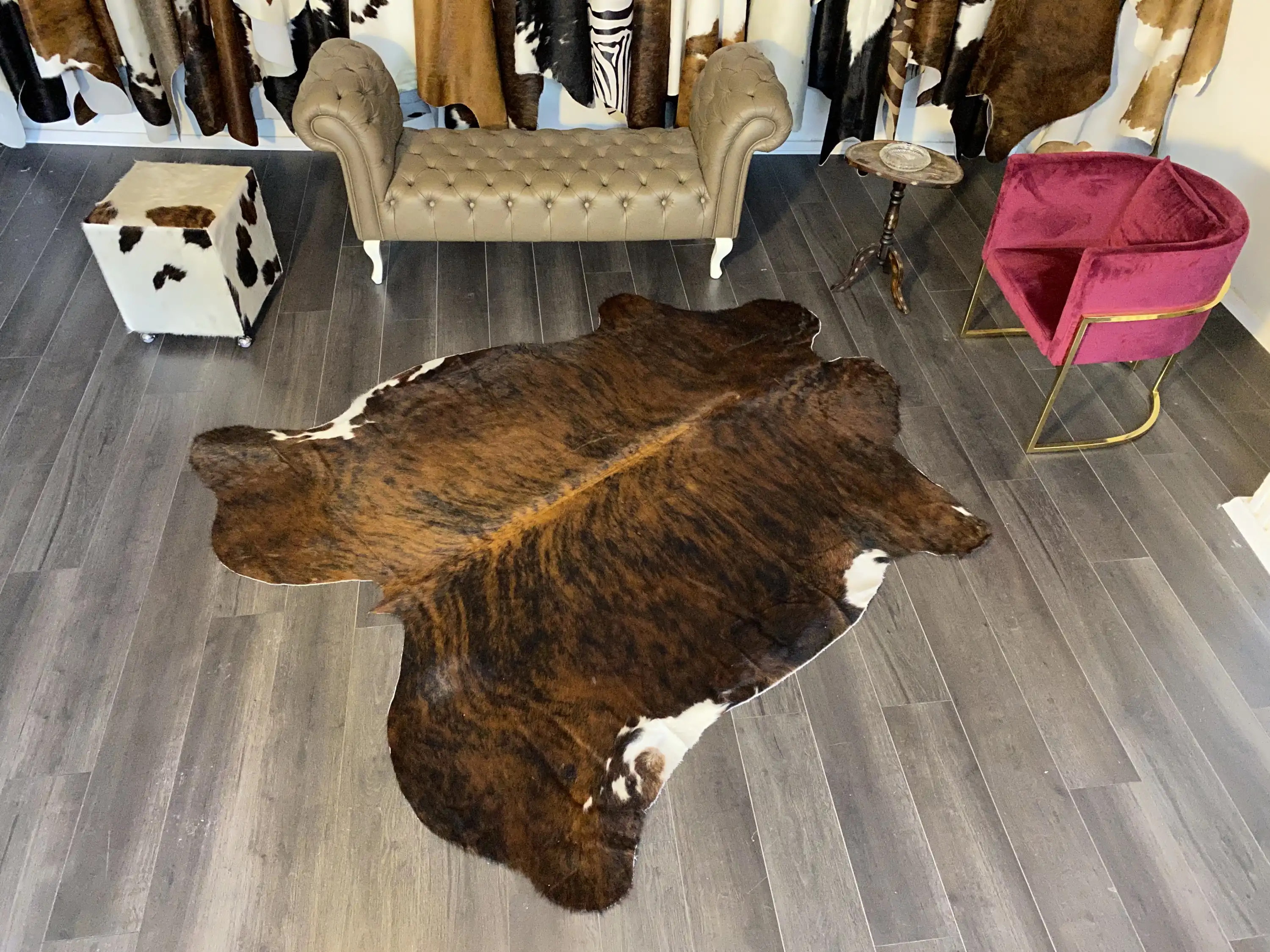 HAKİKİ DERİ DANA POSTU EGZOTİK 195 x 215 - 0401000040