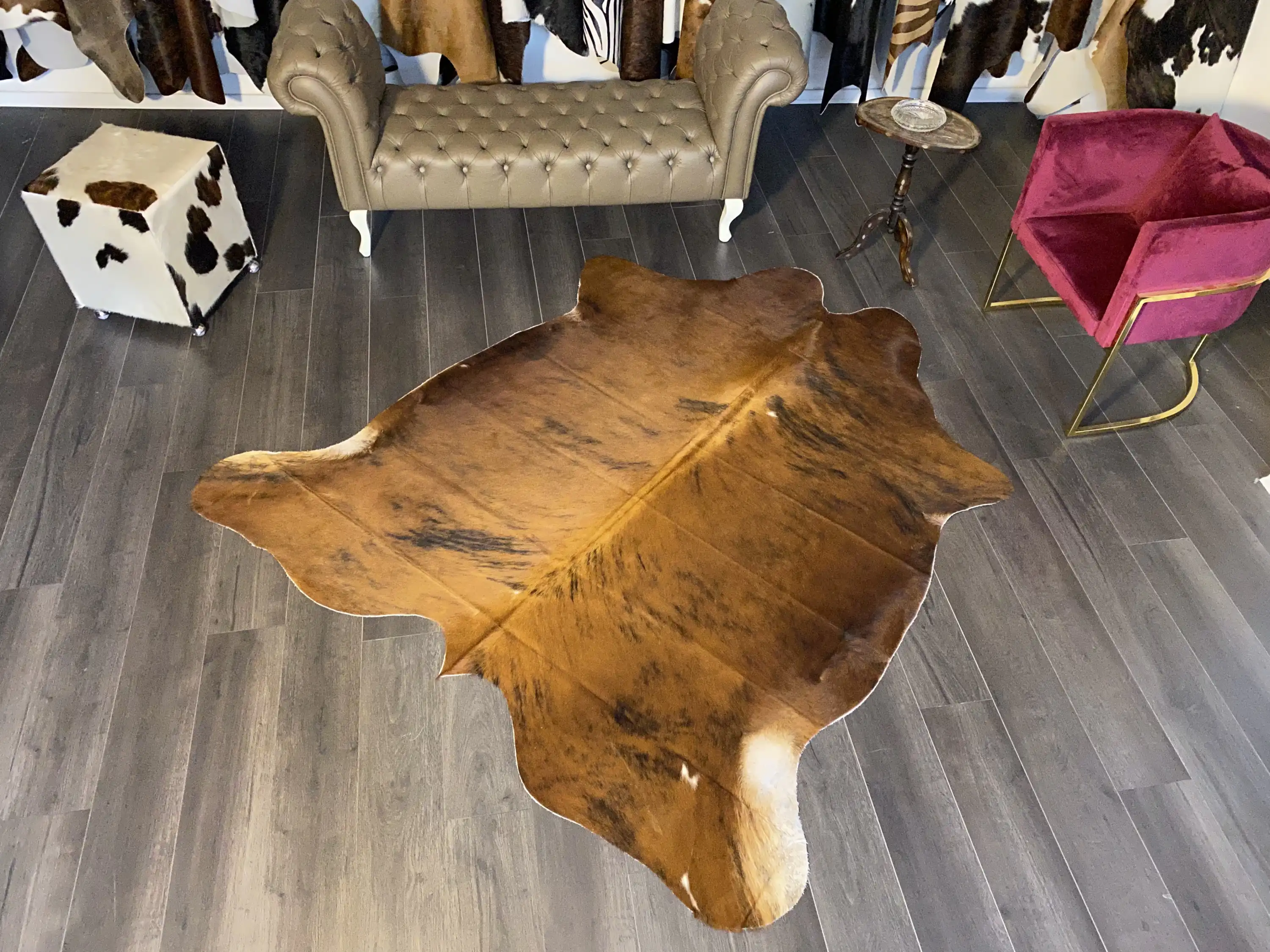 HAKİKİ DERİ DANA POSTU EGZOTİK 195 x 215 - 0401000163