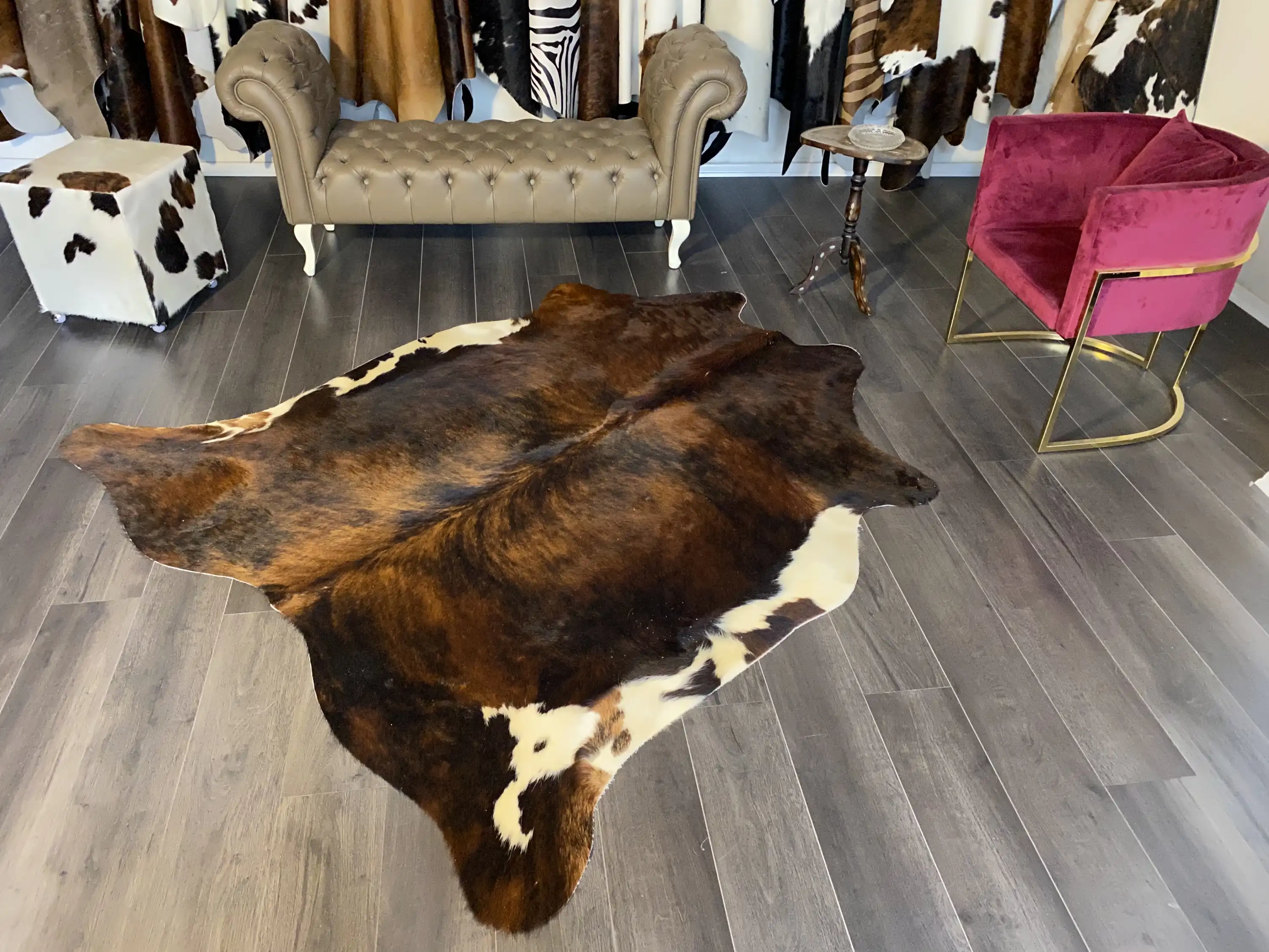 HAKİKİ DERİ DANA POSTU EGZOTİK 195 x 215 - 0401000325