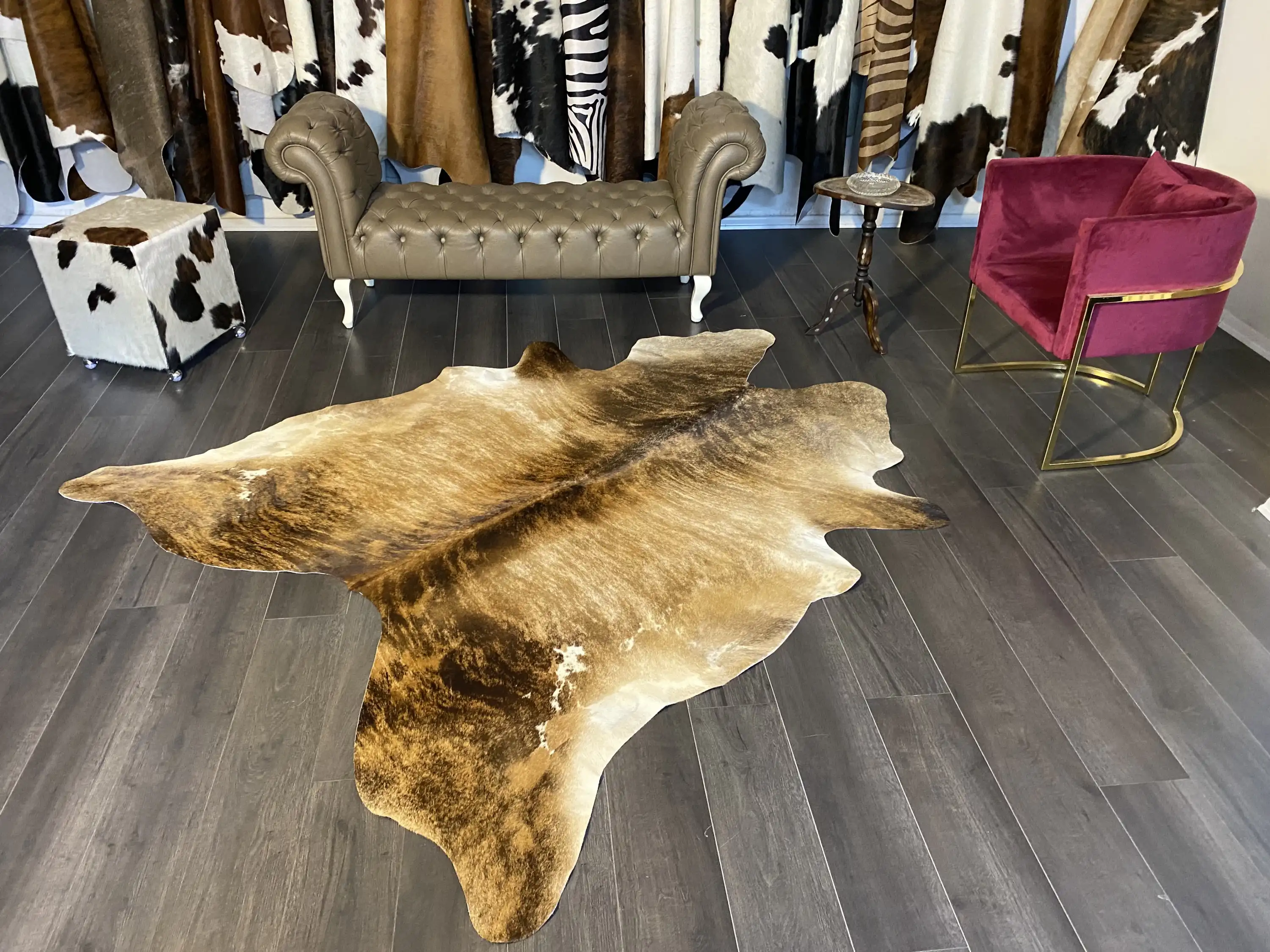 HAKİKİ DERİ DANA POSTU EGZOTİK 195 x 220 - 0401000181