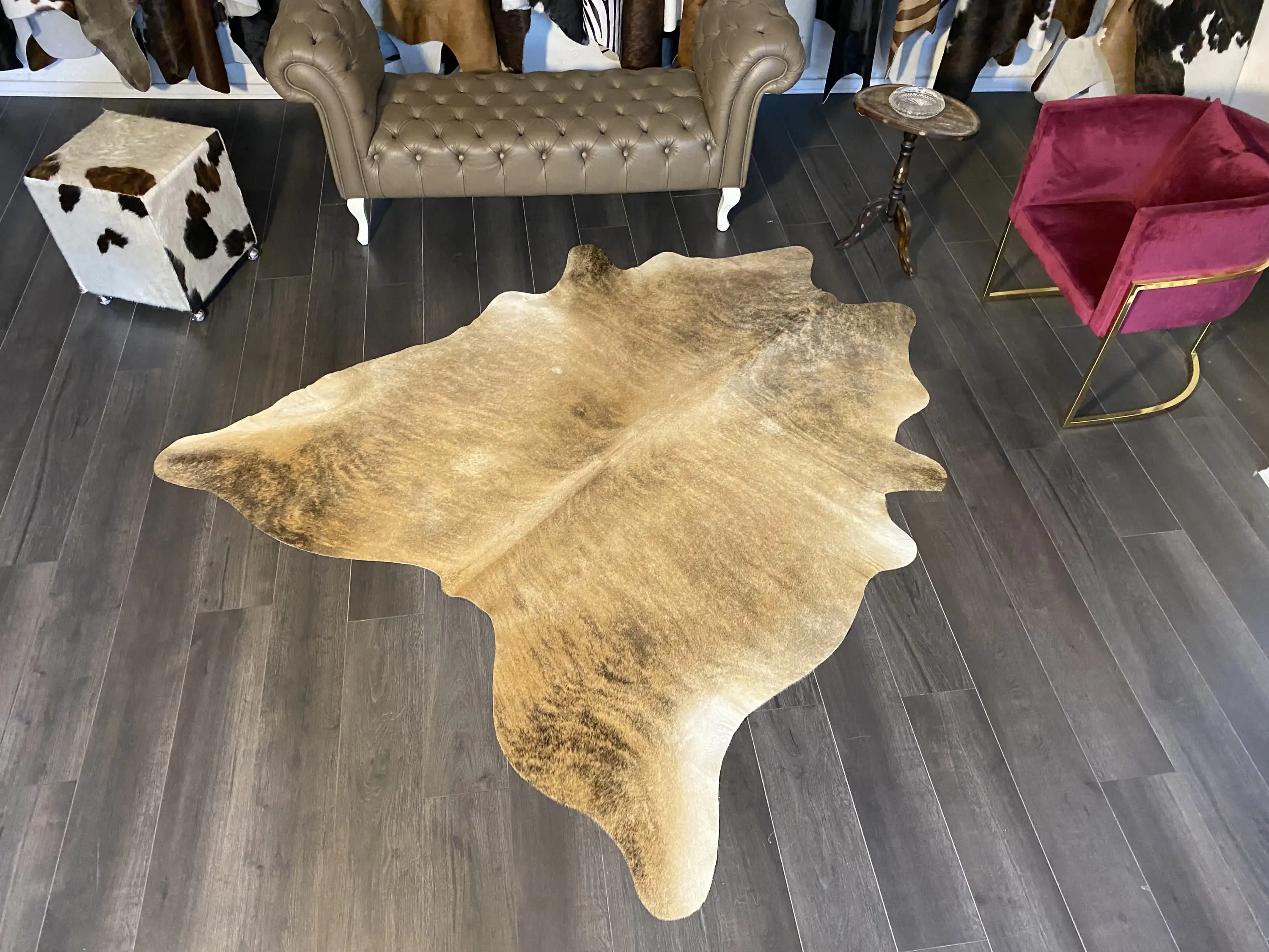 HAKİKİ DERİ DANA POSTU EGZOTİK 195 x 220 - 0401000199