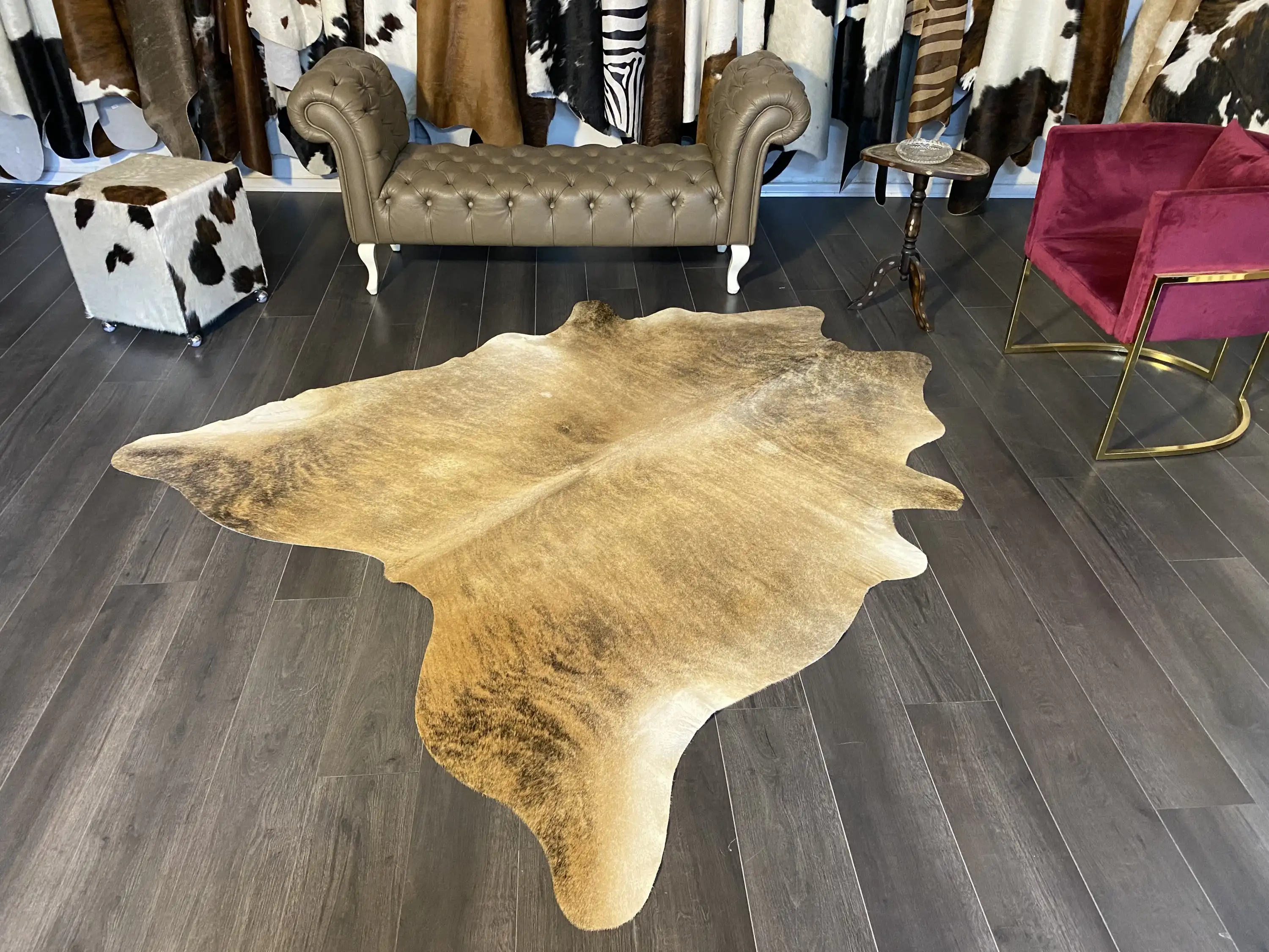 HAKİKİ DERİ DANA POSTU EGZOTİK 195 x 220 - 0401000199