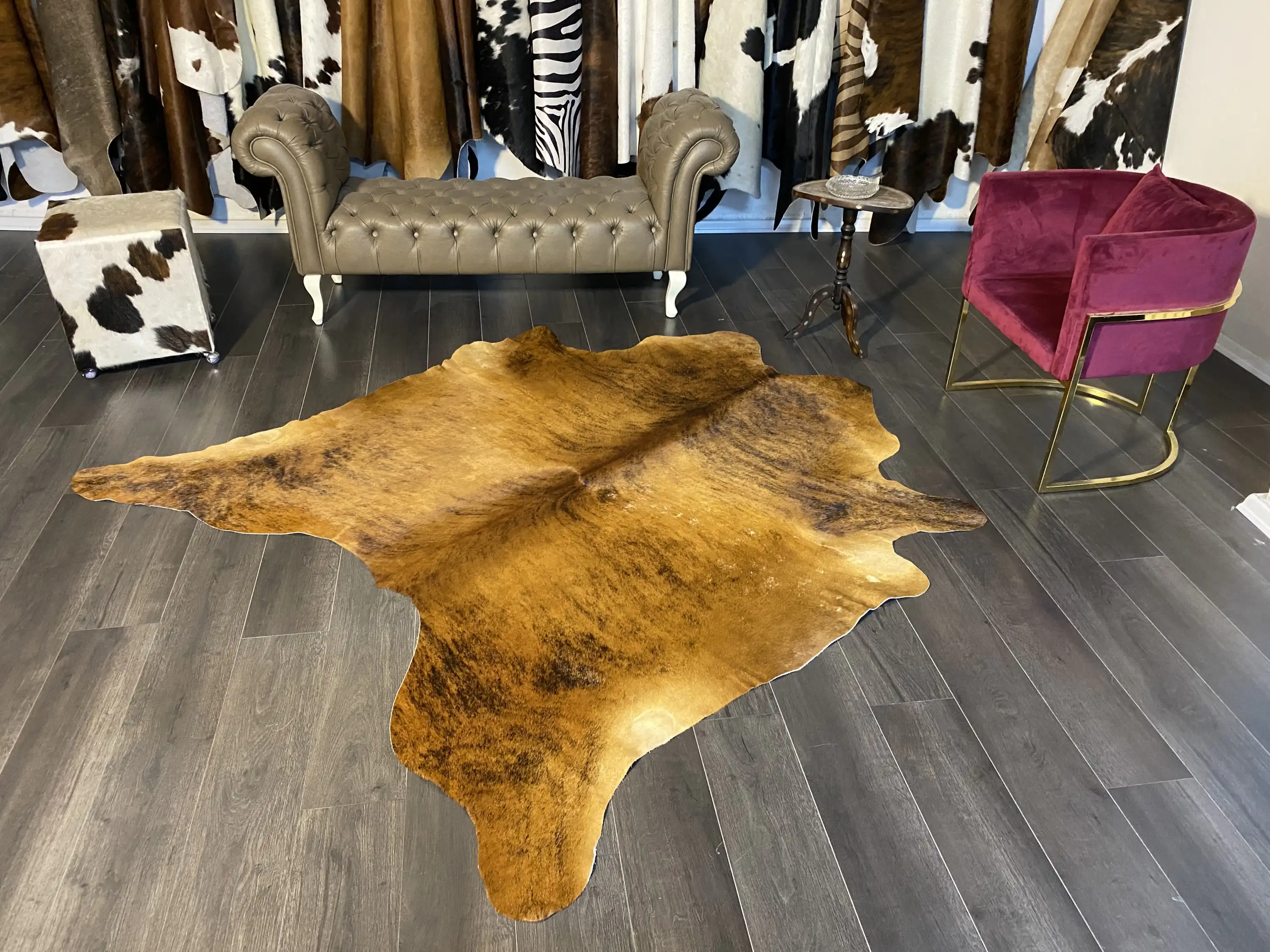 HAKİKİ DERİ DANA POSTU EGZOTİK 195 x 220 - 0401000218