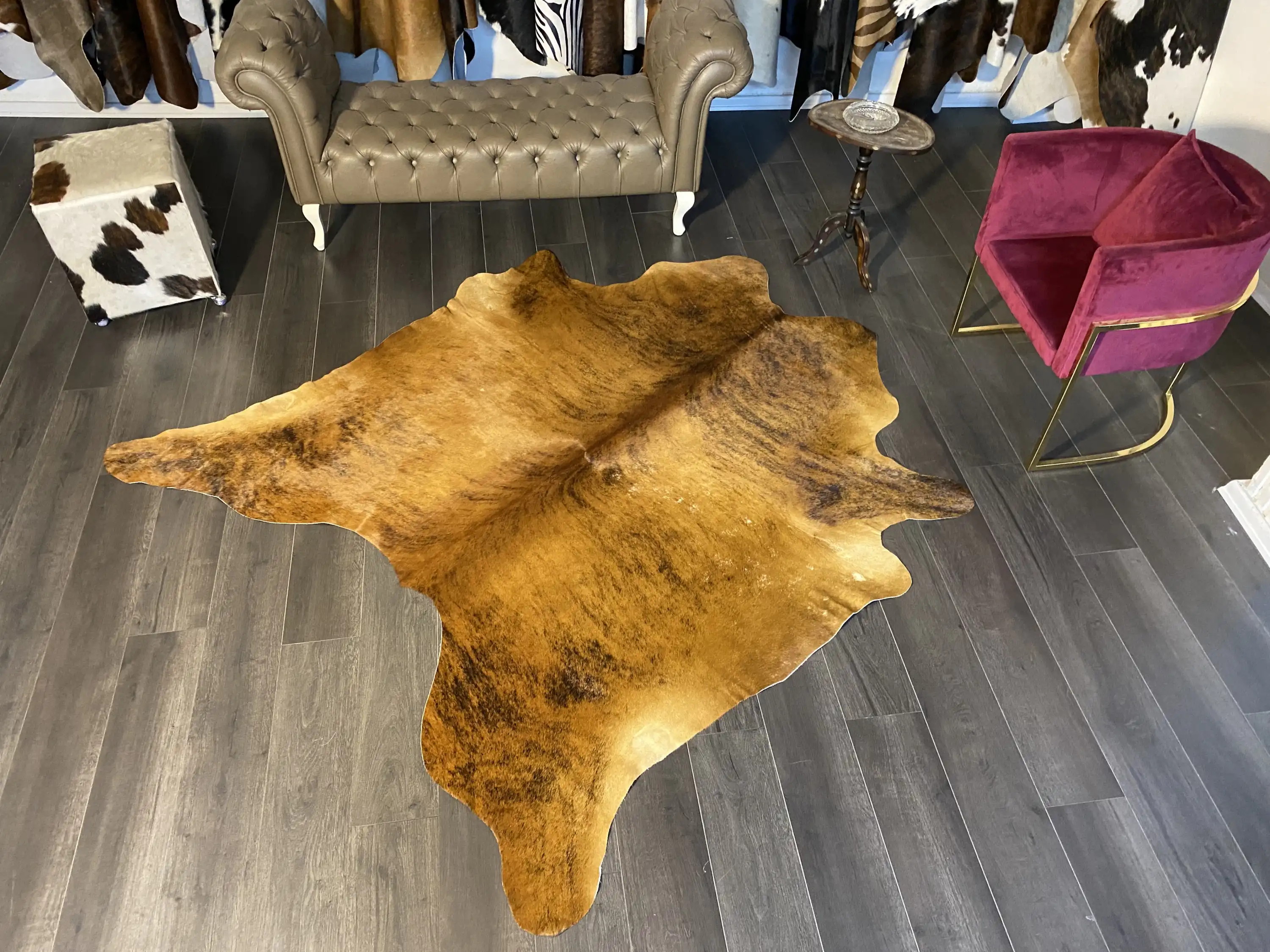 HAKİKİ DERİ DANA POSTU EGZOTİK 195 x 220 - 0401000218