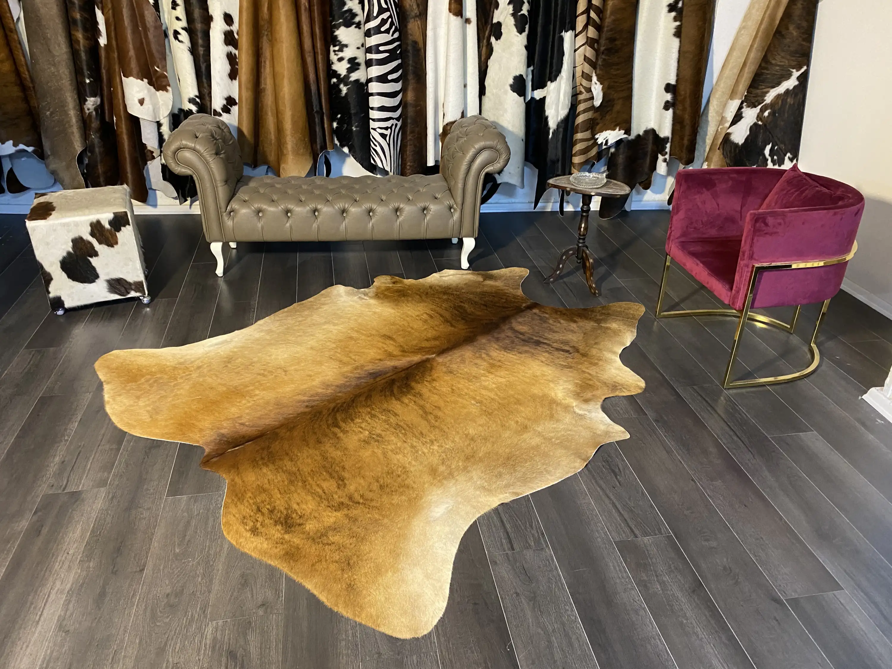 HAKİKİ DERİ DANA POSTU EGZOTİK 195 x 220 - 0401000228